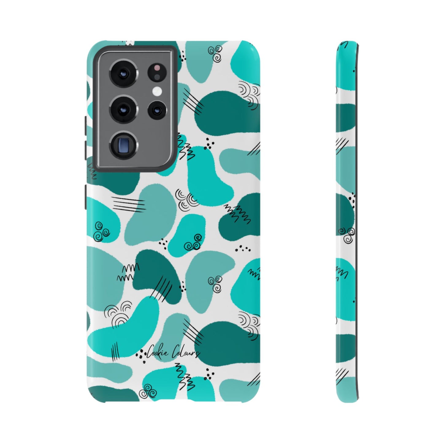 Blobby Blue | Premium Phone Case