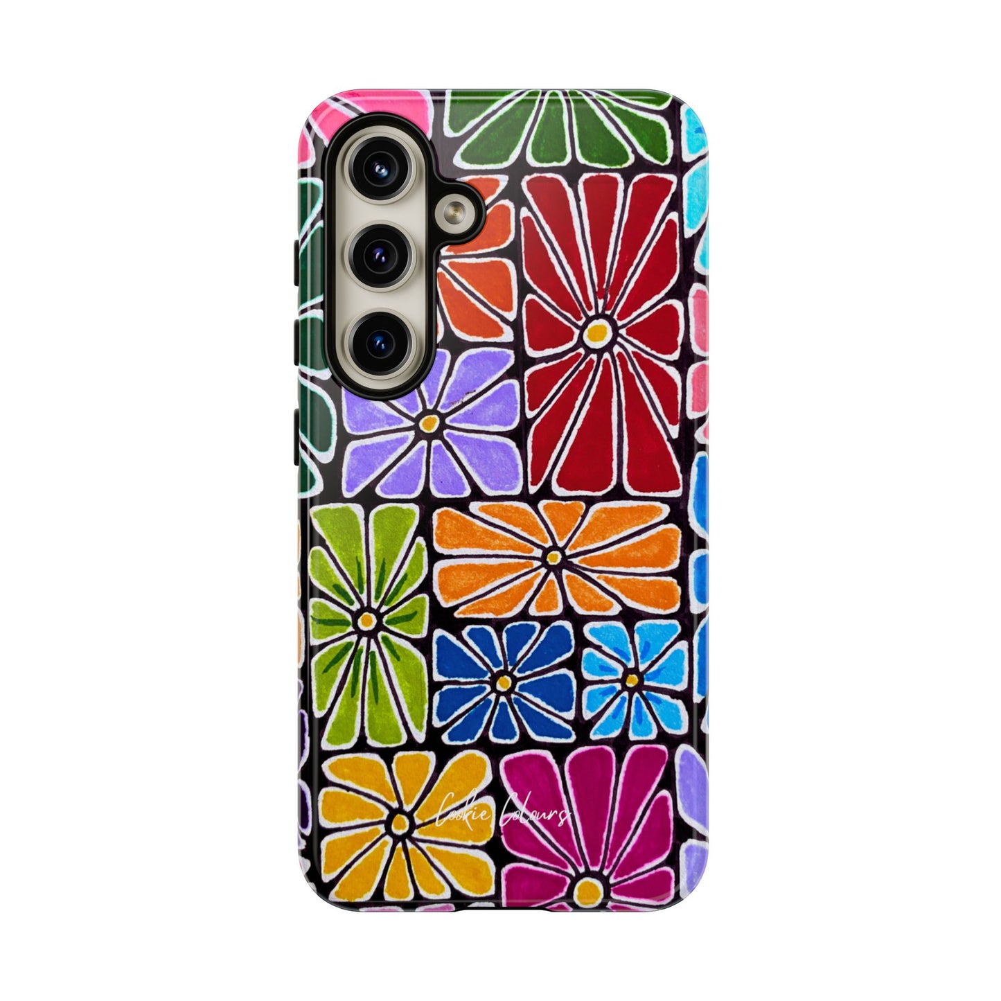 Boxed Bloom Burst | Premium Phone Case