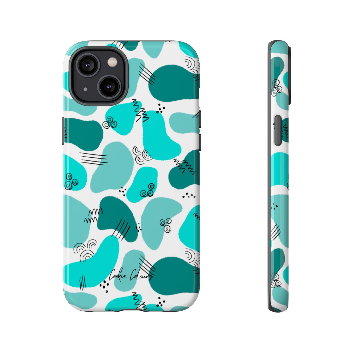 Blobby Blue | Premium Phone Case