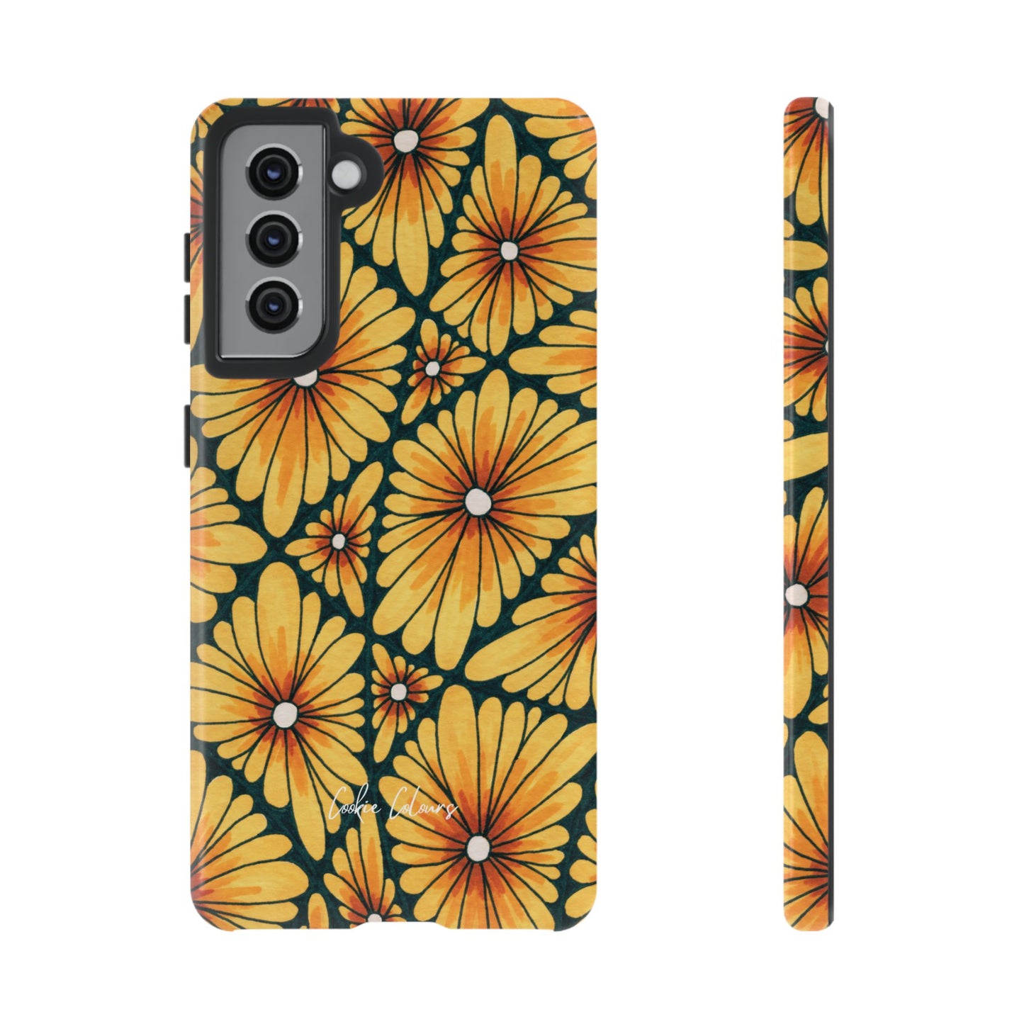 Golden Sunflowers | Premium Phone Case