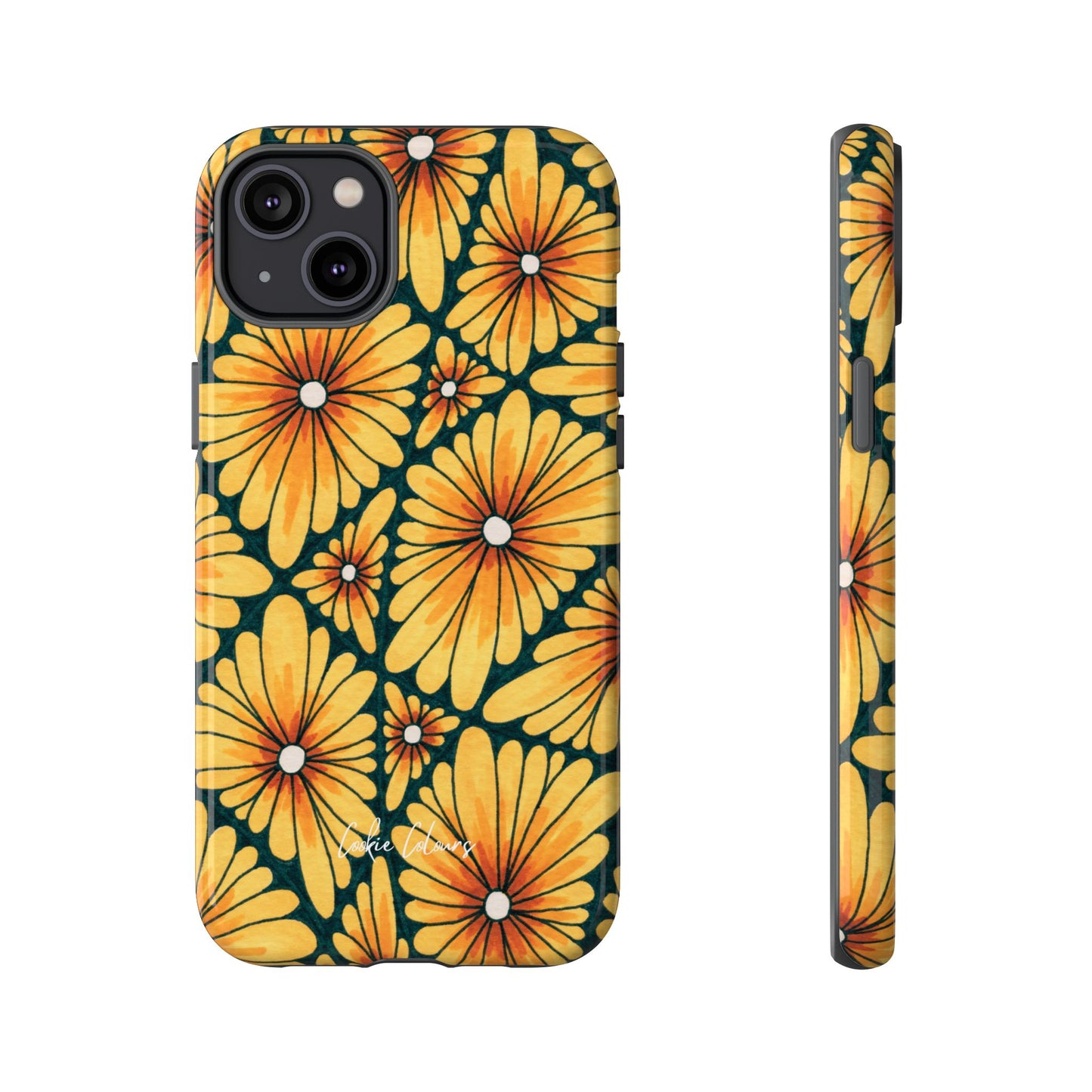 Golden Sunflowers | Premium Phone Case
