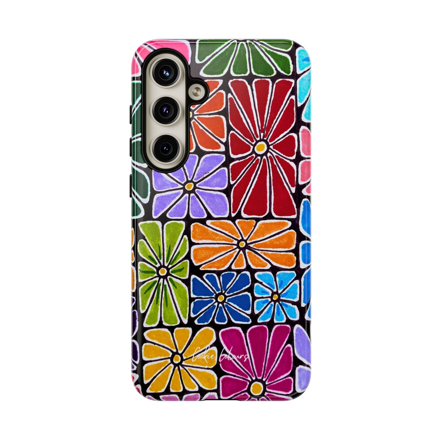 Boxed Bloom Burst | Premium Phone Case