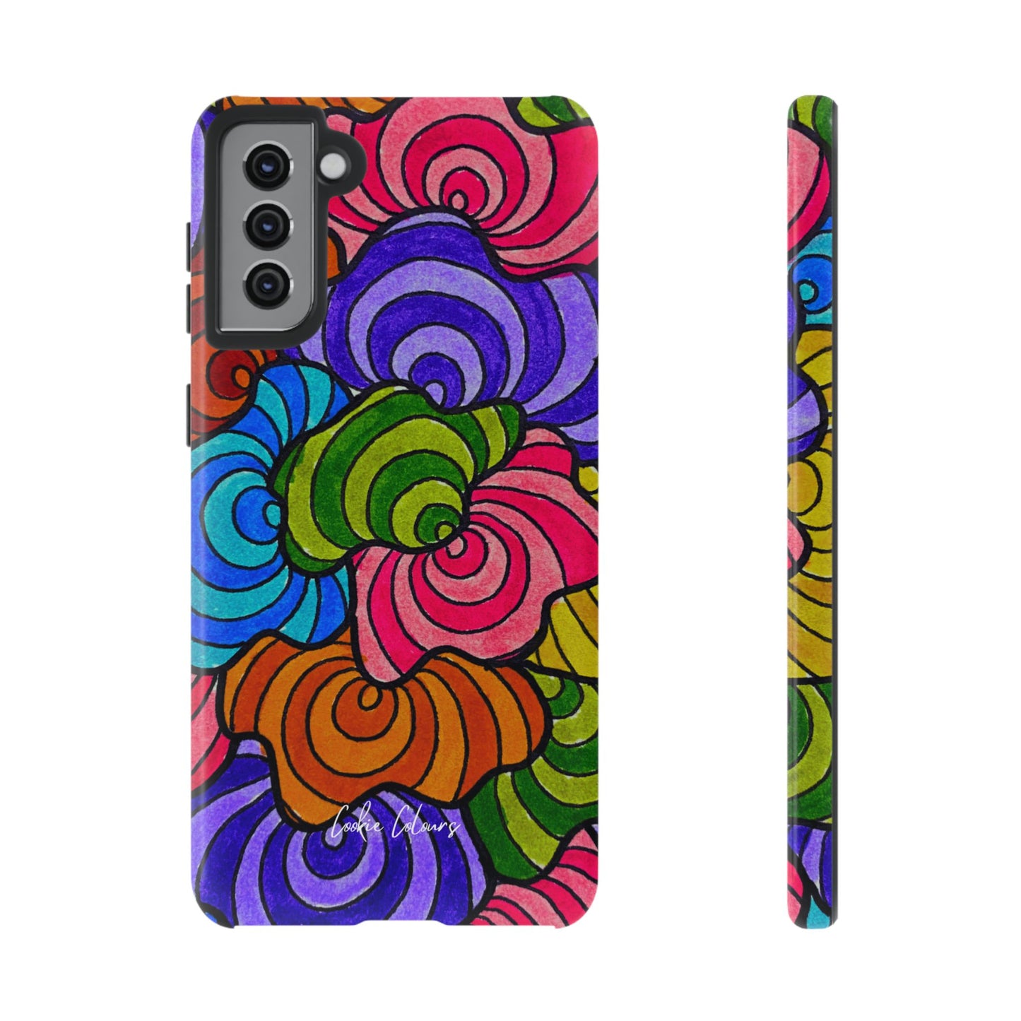 Spirals of Bloom | Premium Phone Case