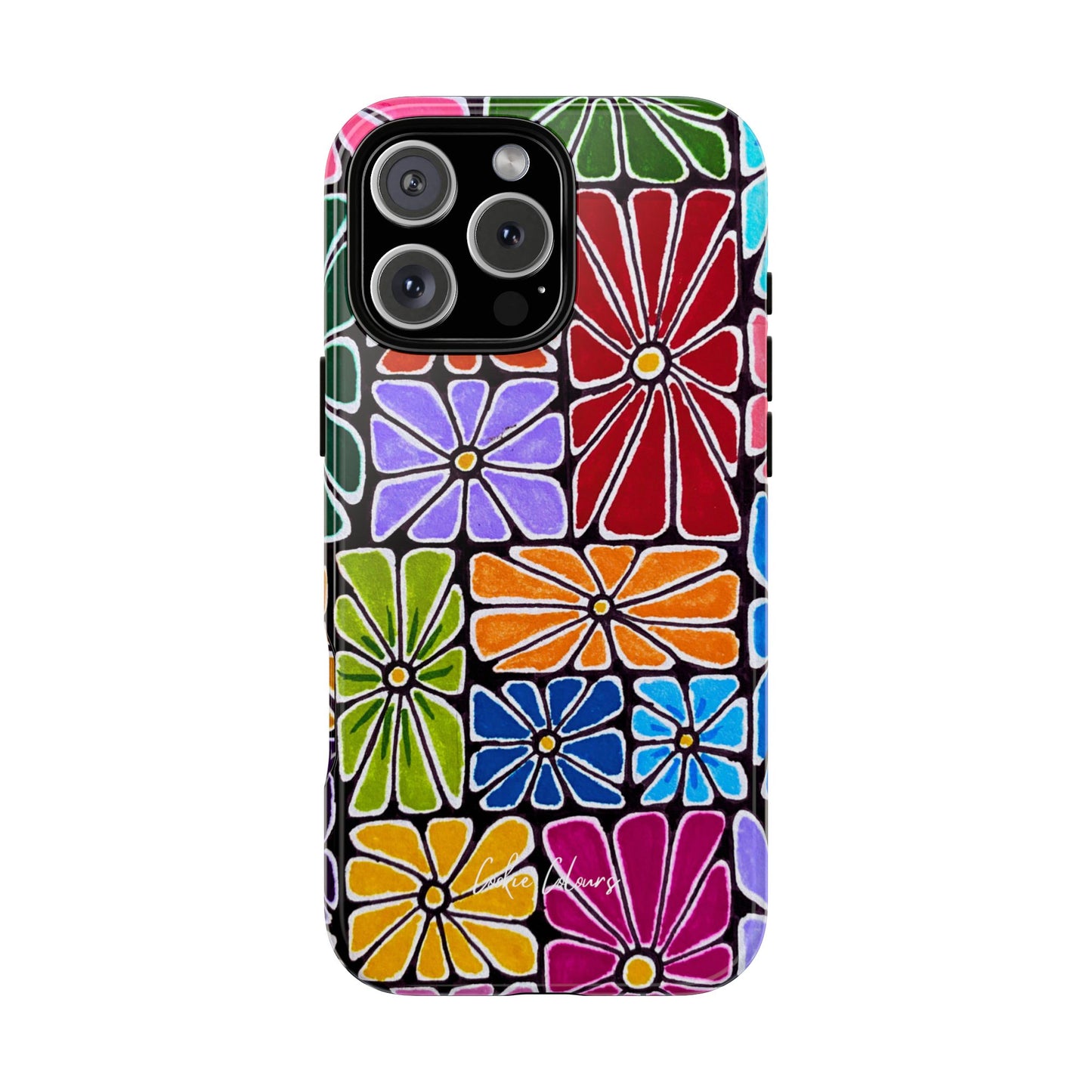 Boxed Bloom Burst | Premium Phone Case