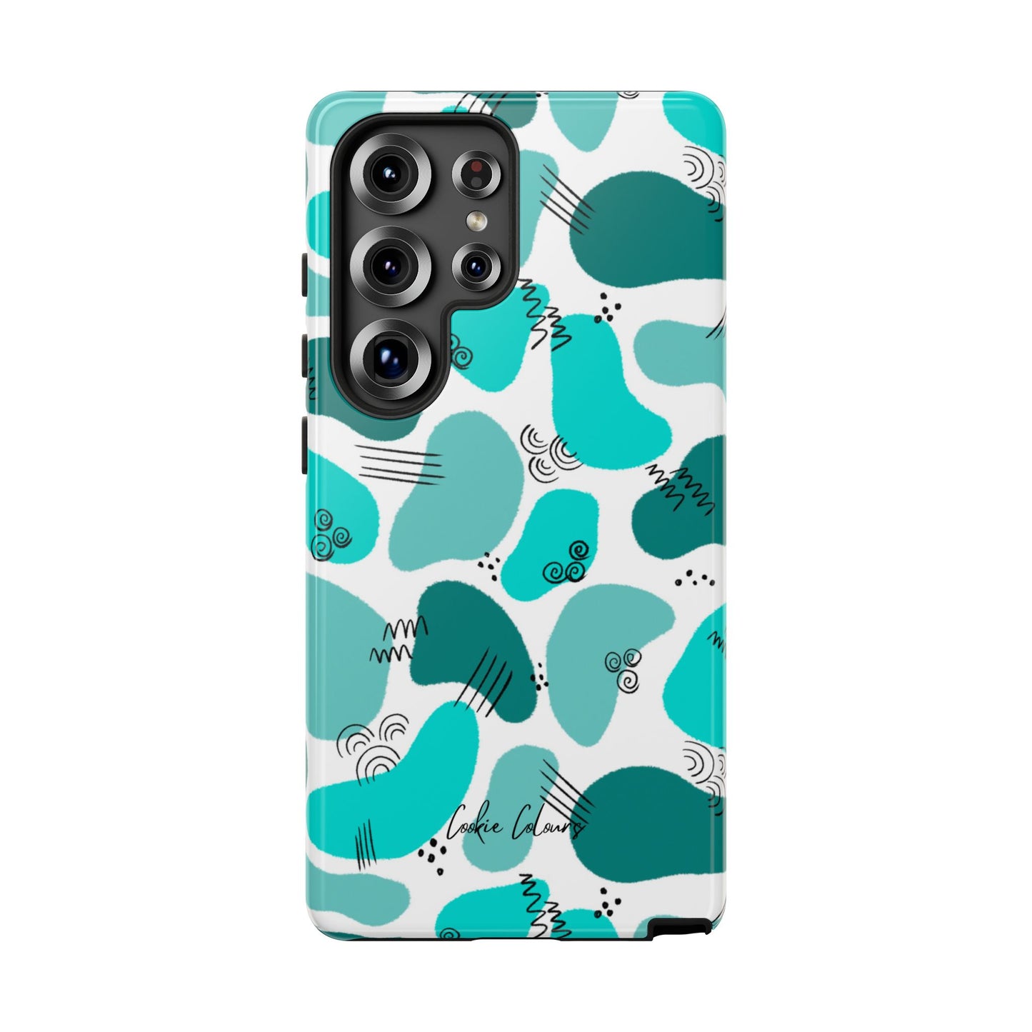 Blobby Blue | Premium Phone Case