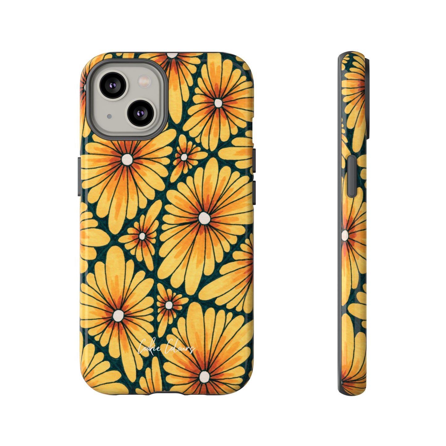 Golden Sunflowers | Premium Phone Case