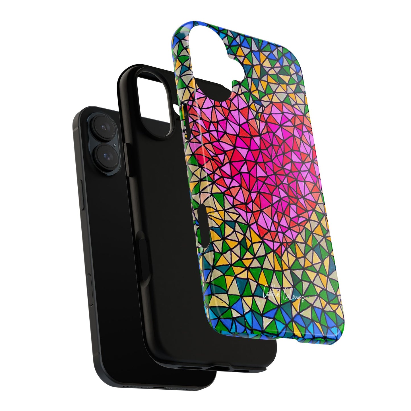 Corazón en llamas | Funda premium para teléfono