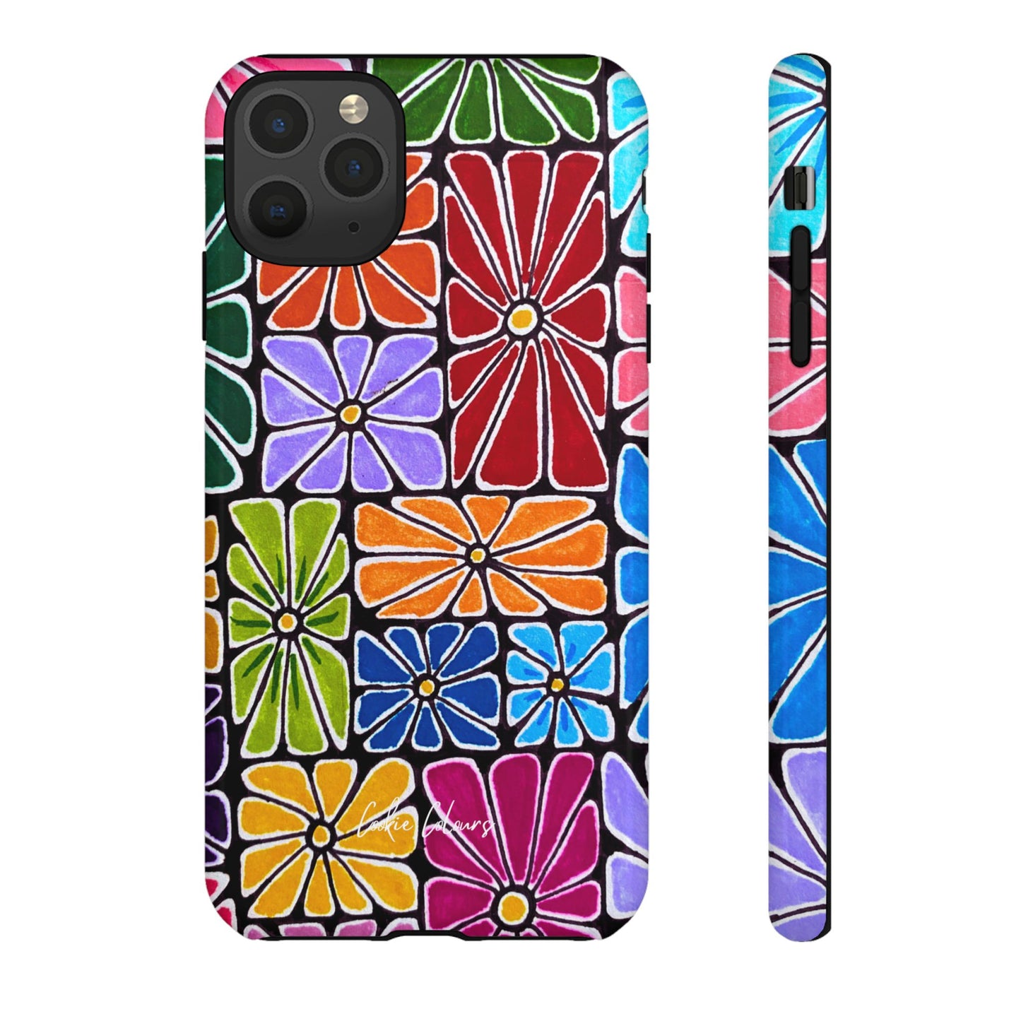 Boxed Bloom Burst | Premium Phone Case