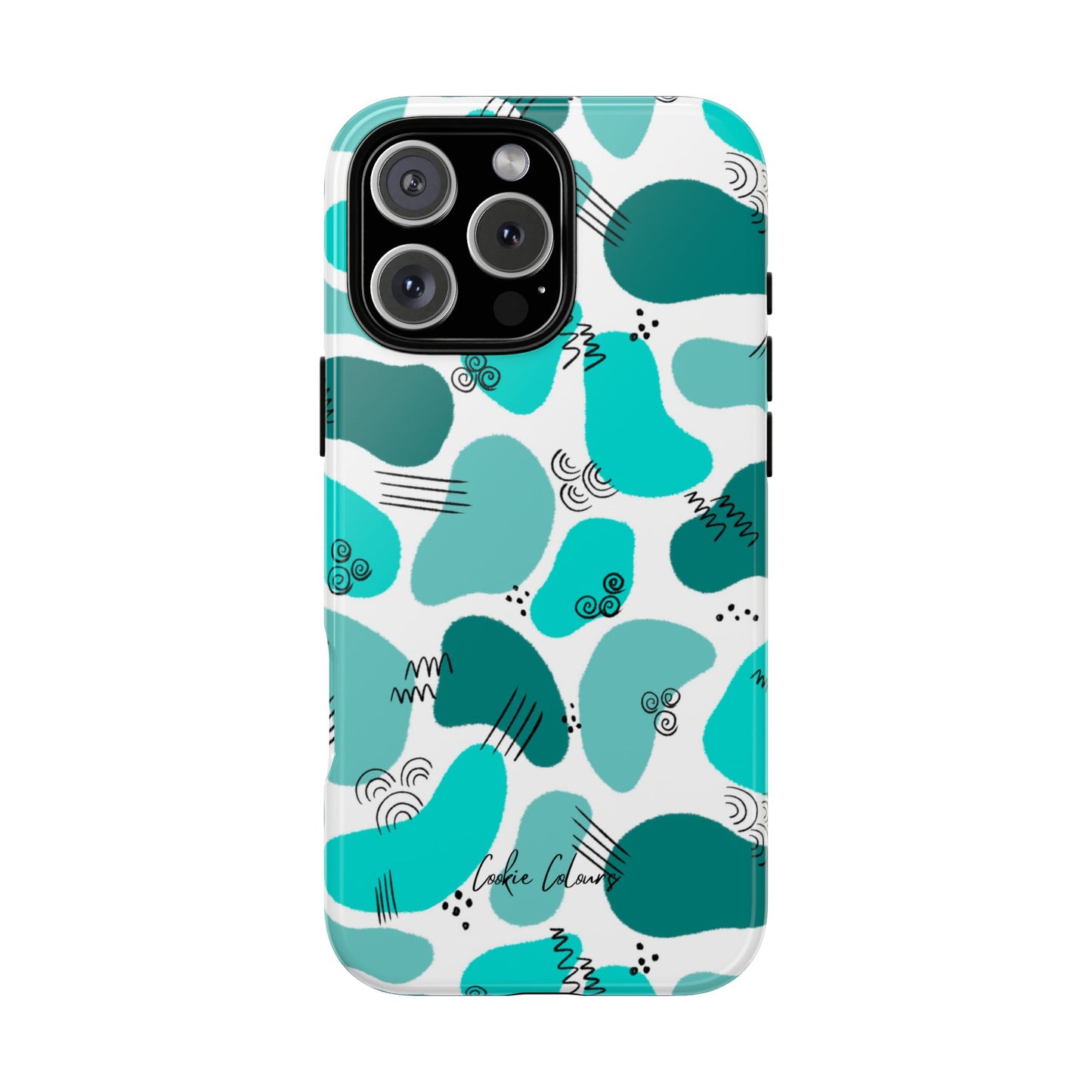 Blobby Blue | Premium Phone Case