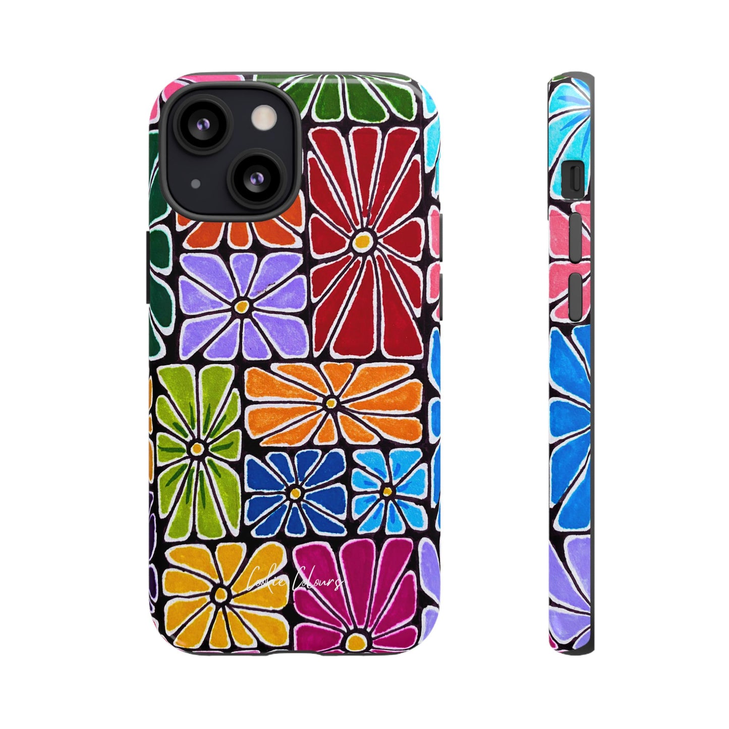 Boxed Bloom Burst | Premium Phone Case