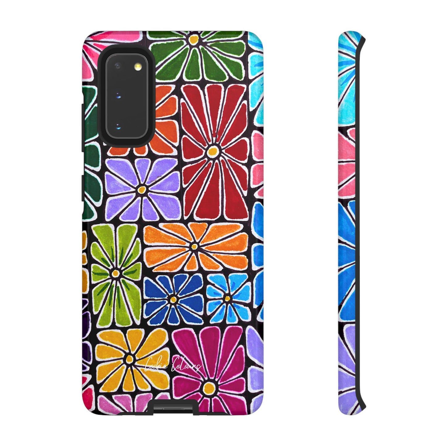 Boxed Bloom Burst | Premium Phone Case