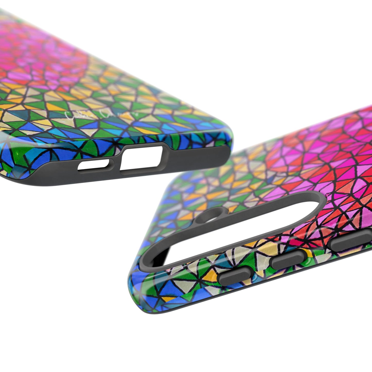 Corazón en llamas | Funda premium para teléfono