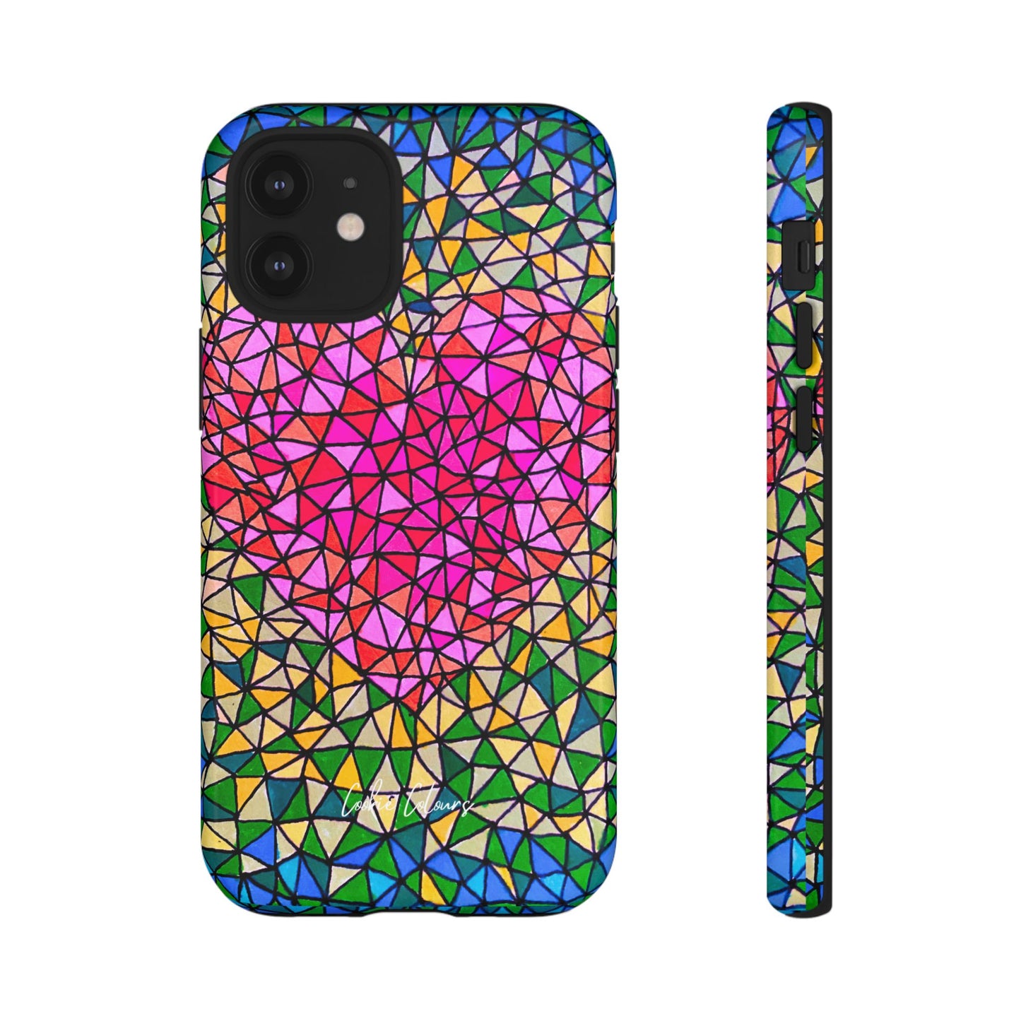 Heart On Fire | Premium Phone Case