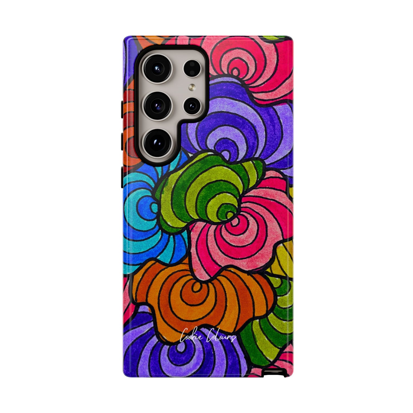 Spirals of Bloom | Premium Phone Case