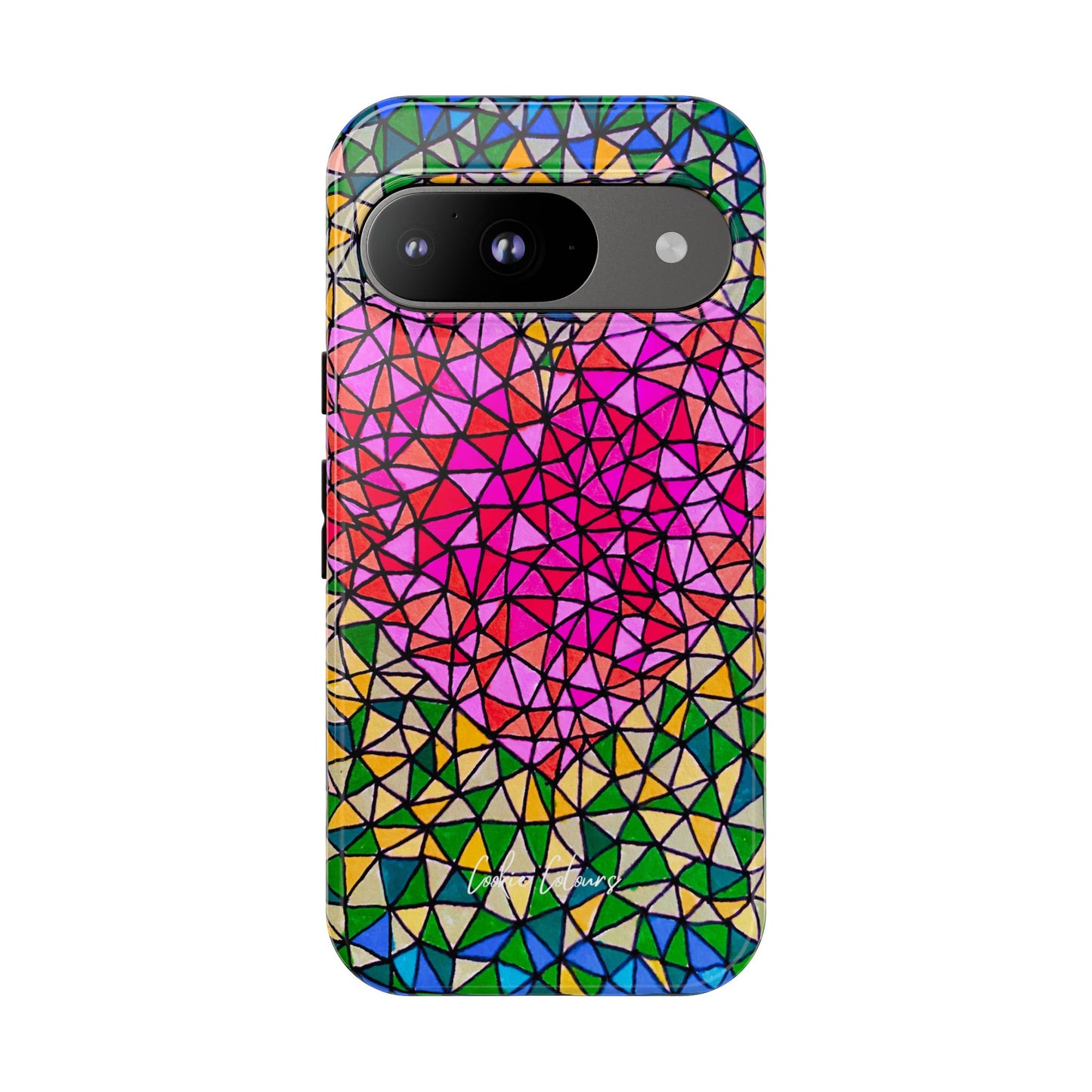 Corazón en llamas | Funda premium para teléfono