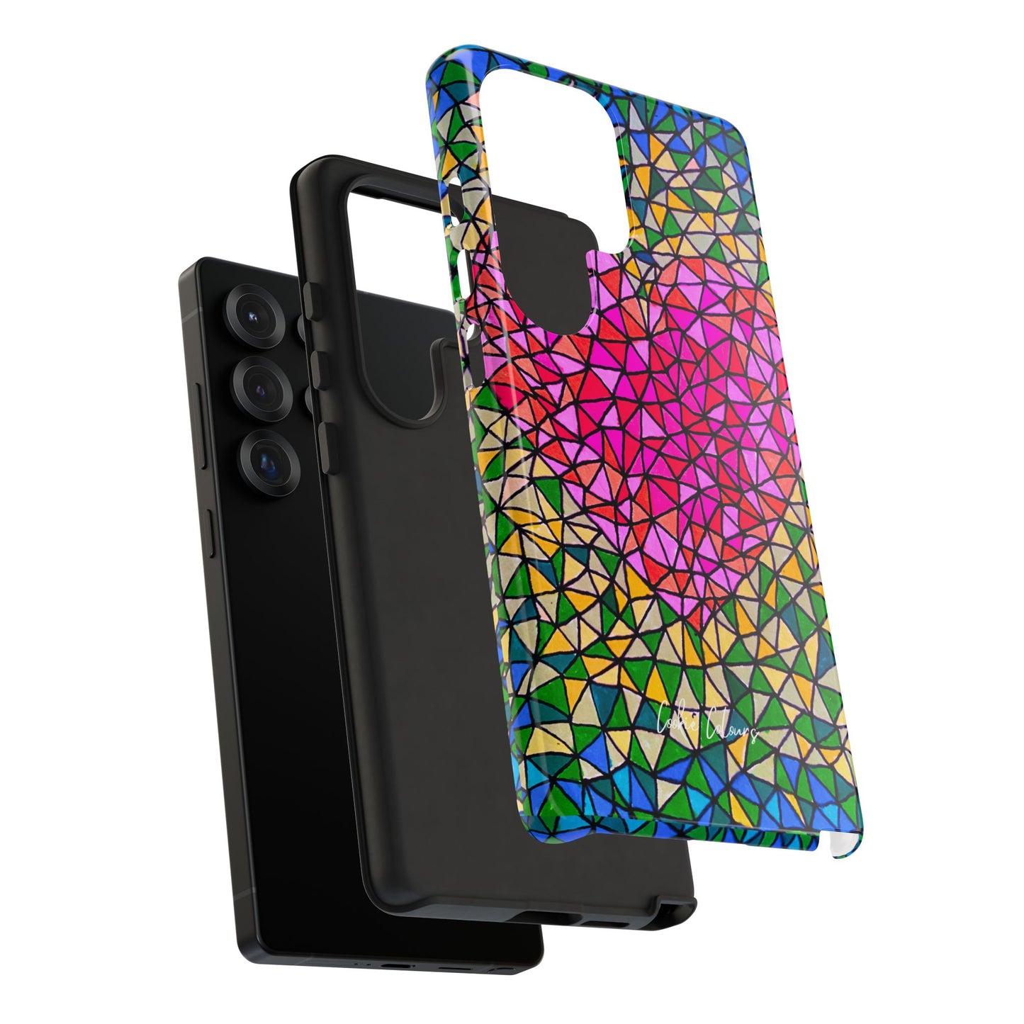 Corazón en llamas | Funda premium para teléfono