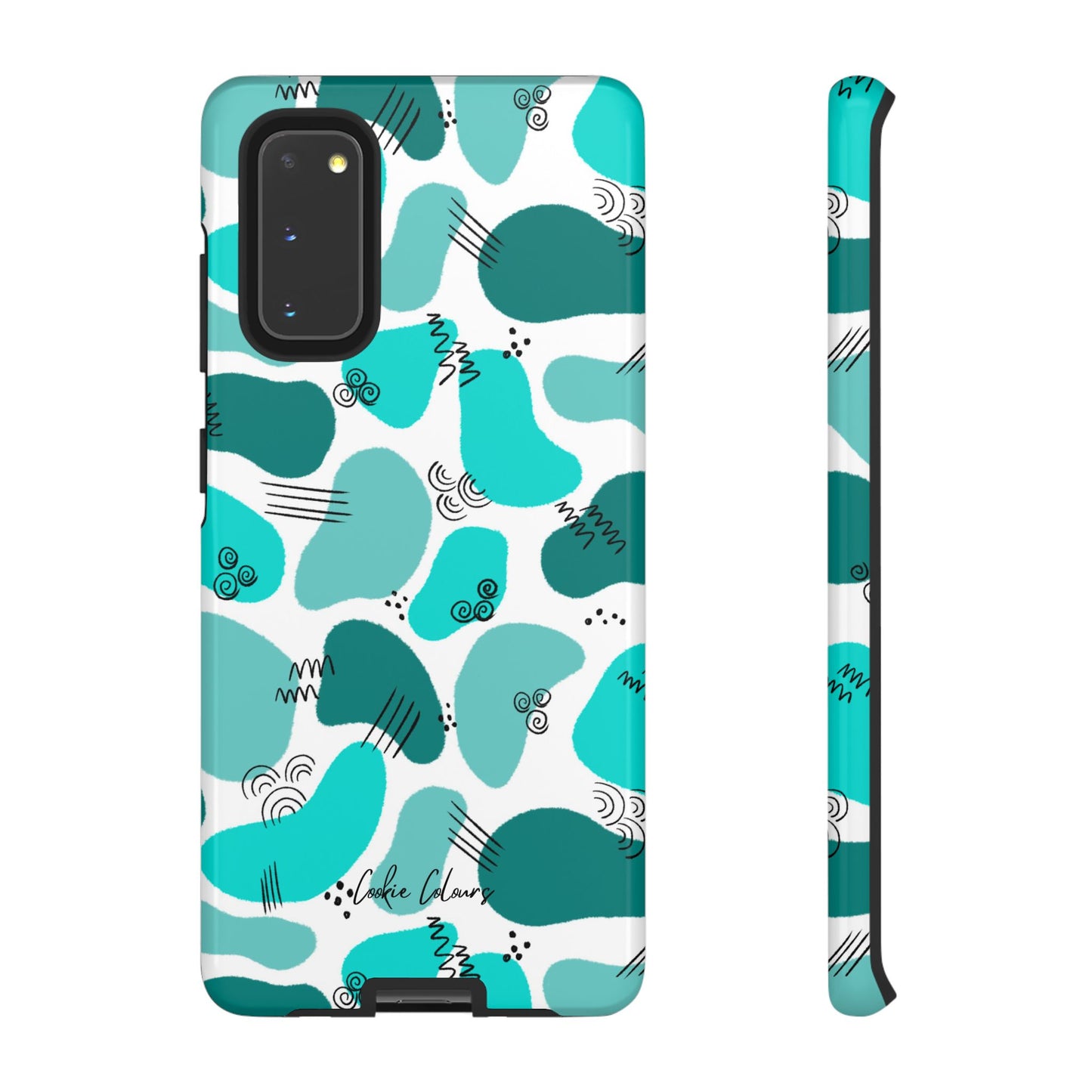 Blobby Blue | Premium Phone Case