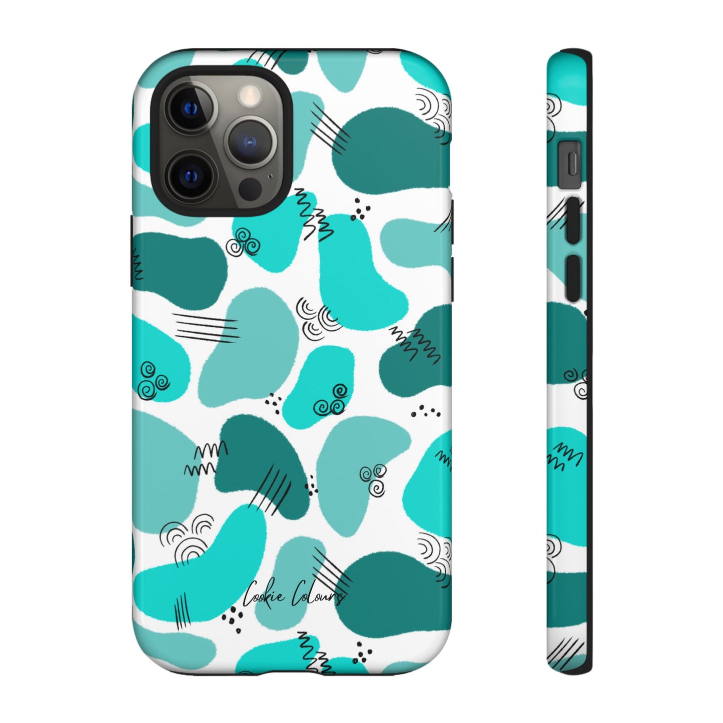 Blobby Blue | Premium Phone Case