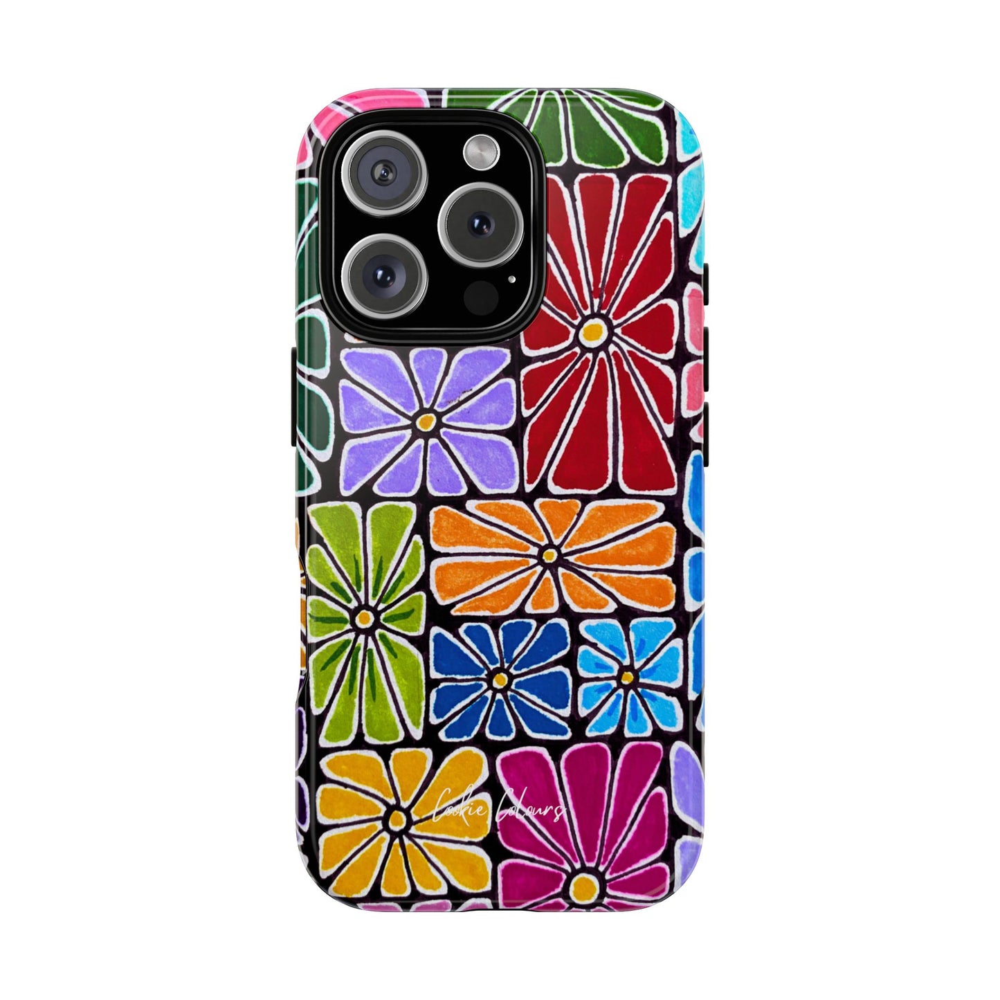 Boxed Bloom Burst | Premium Phone Case