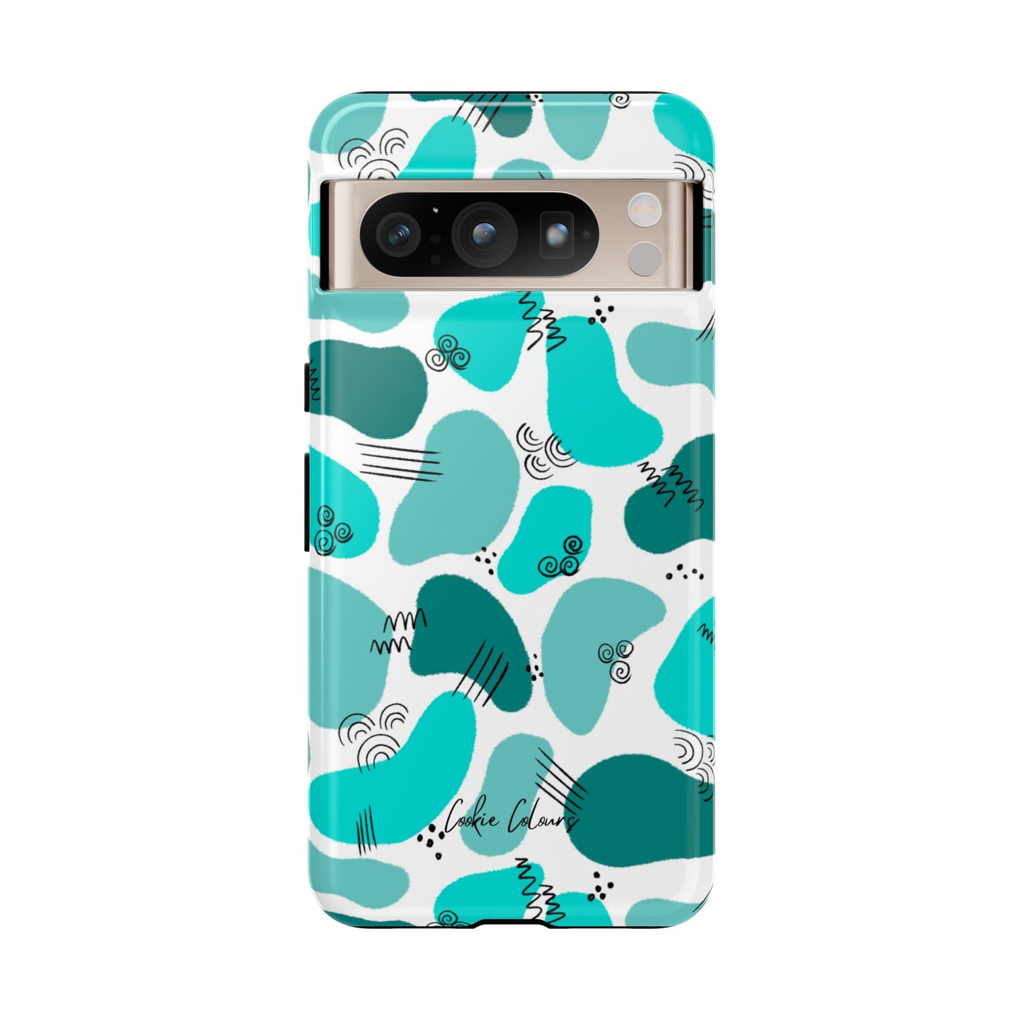 Blobby Blue | Premium Phone Case