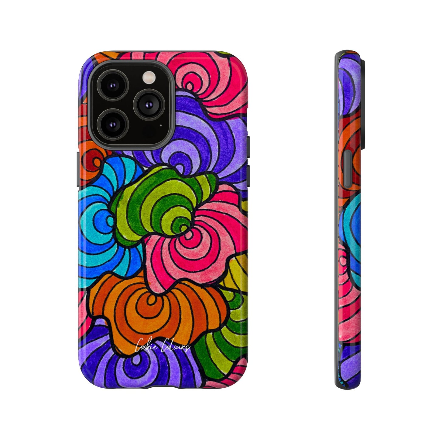 Spirals of Bloom | Premium Phone Case