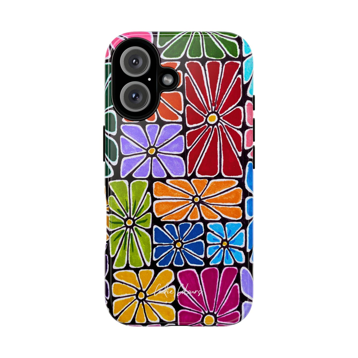 Boxed Bloom Burst | Premium Phone Case
