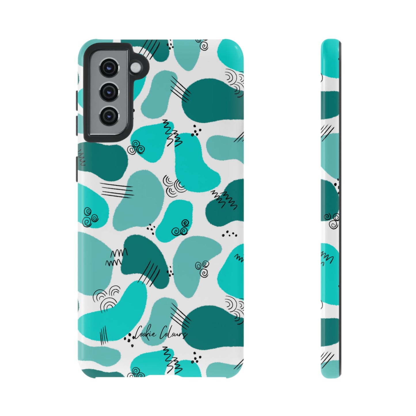 Blobby Blue | Premium Phone Case