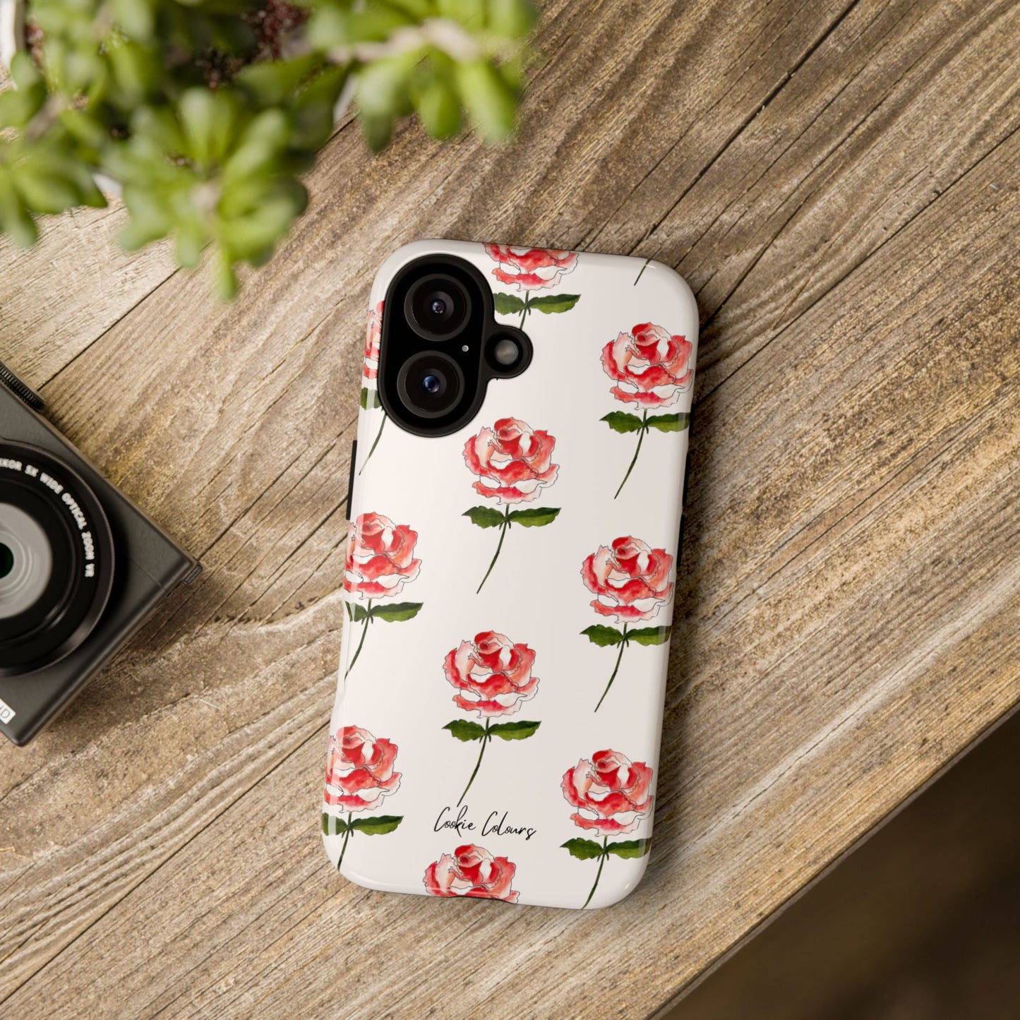 Rosa Rosa | Funda Premium para Teléfono
