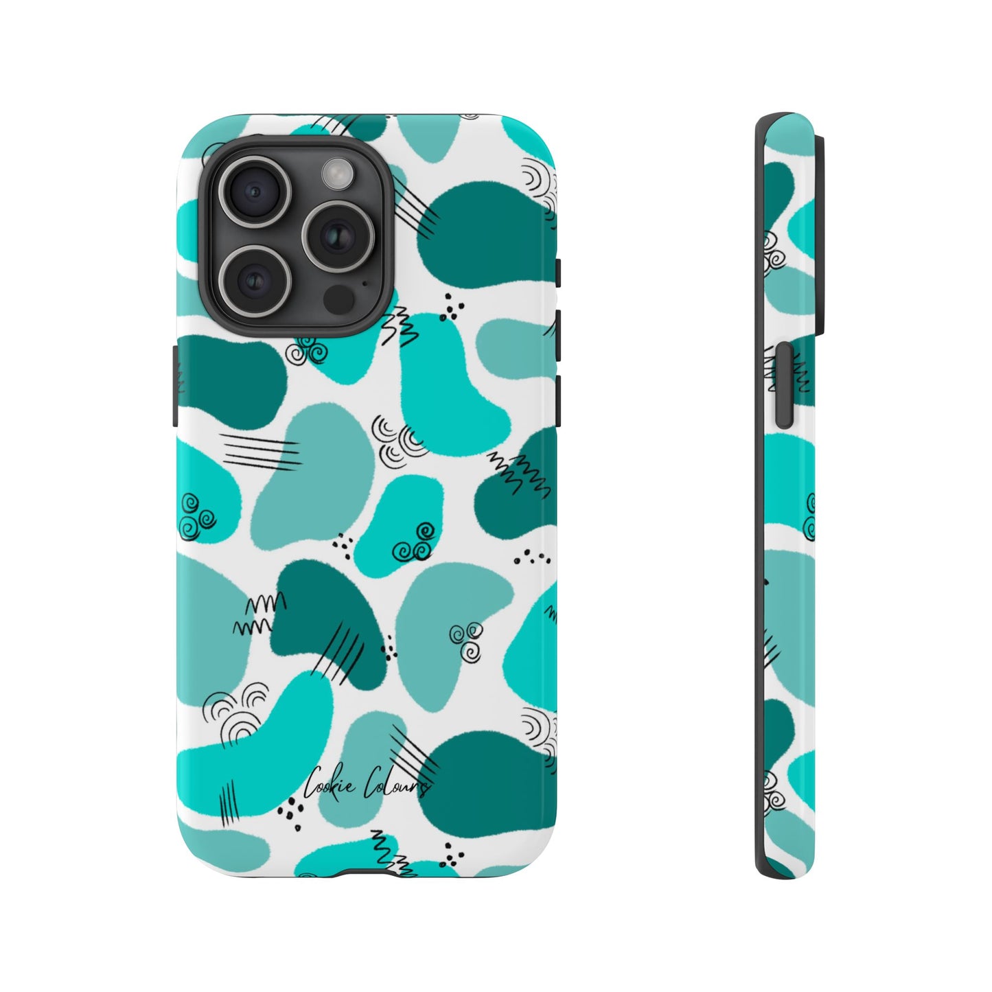 Blobby Blue | Premium Phone Case