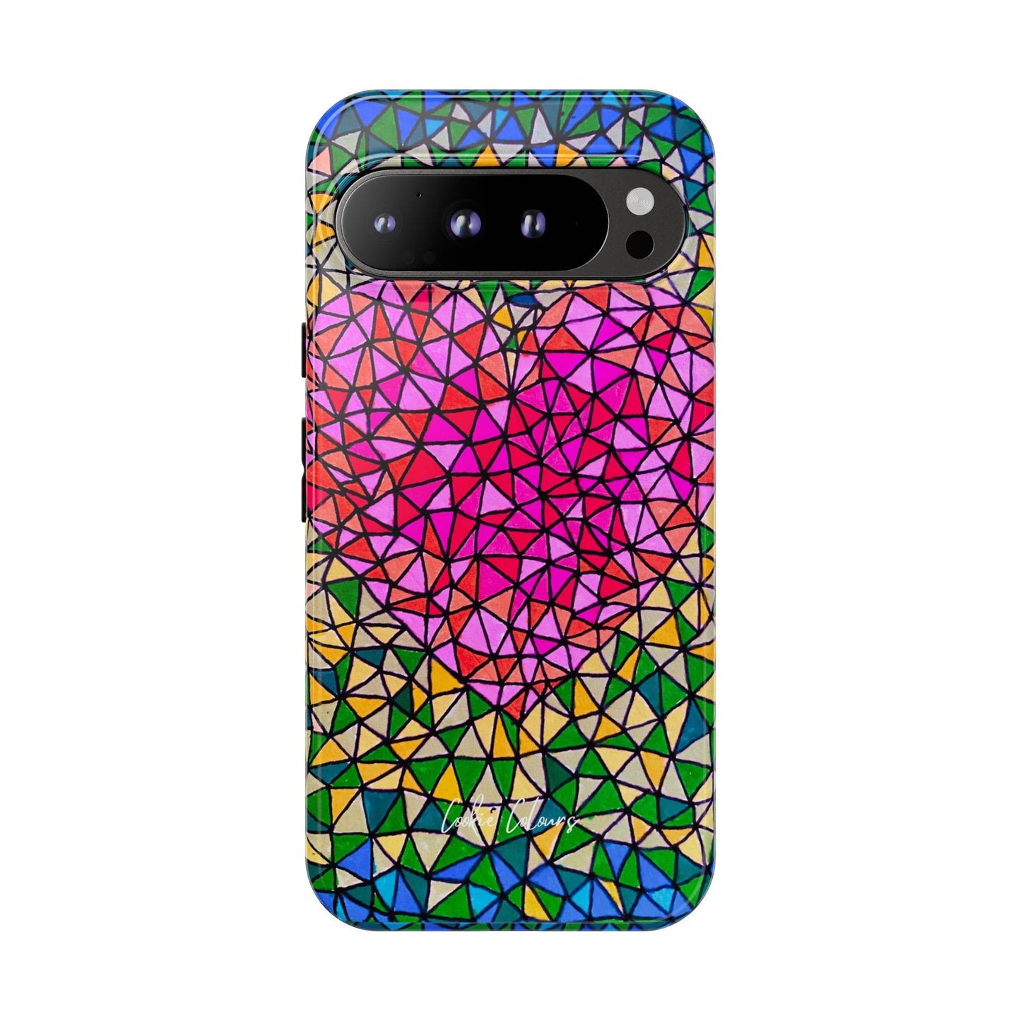 Corazón en llamas | Funda premium para teléfono