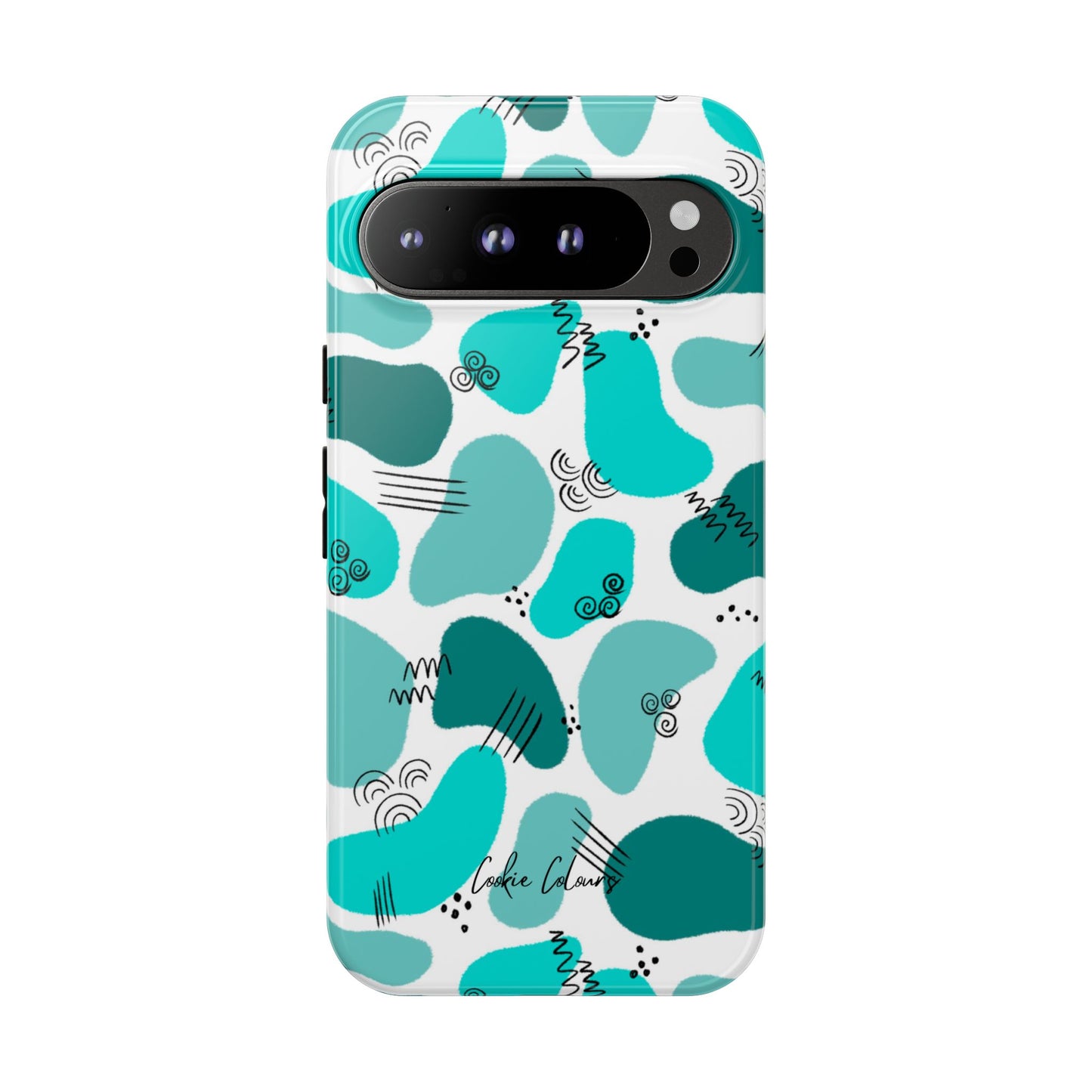 Blobby Blue | Premium Phone Case