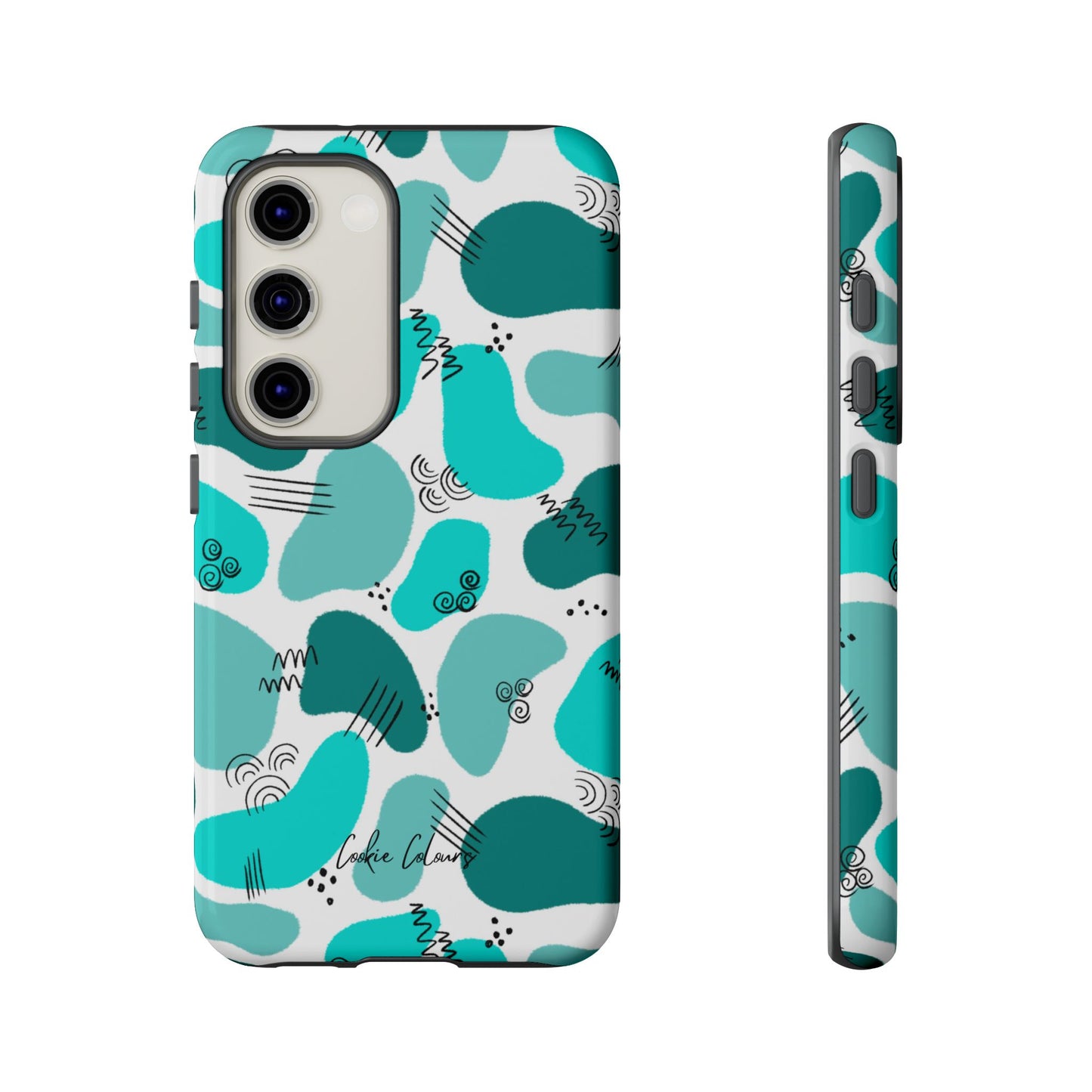Blobby Blue | Premium Phone Case