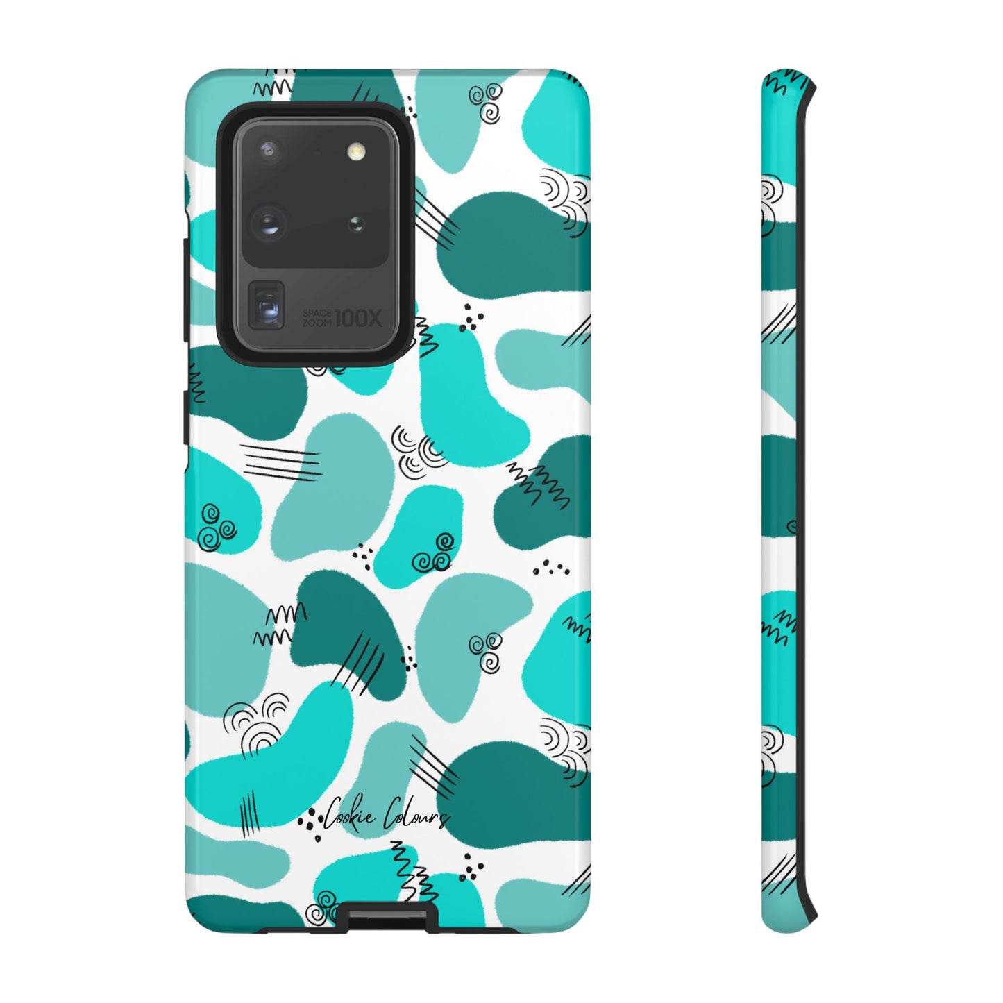Blobby Blue | Premium Phone Case