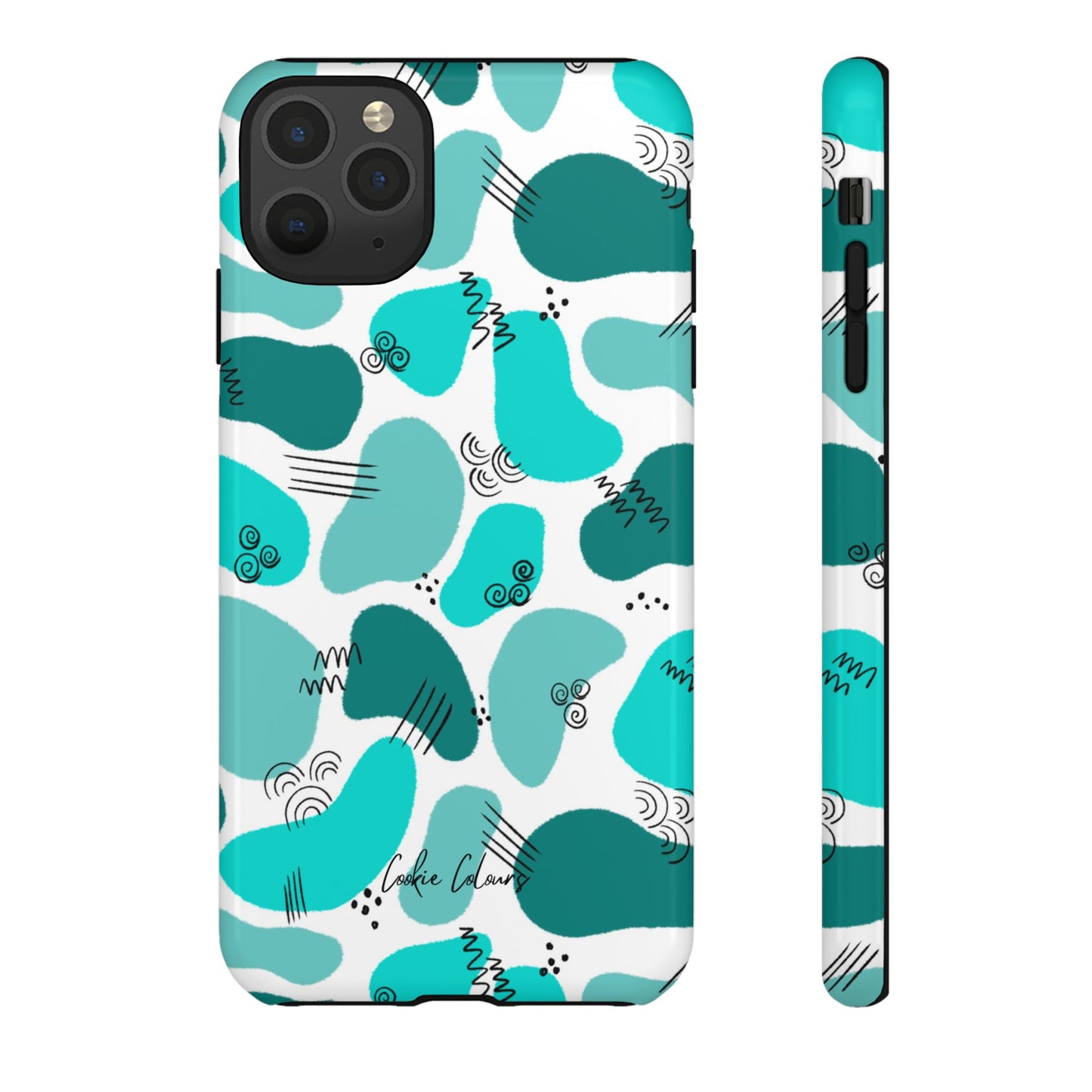 Blobby Blue | Premium Phone Case