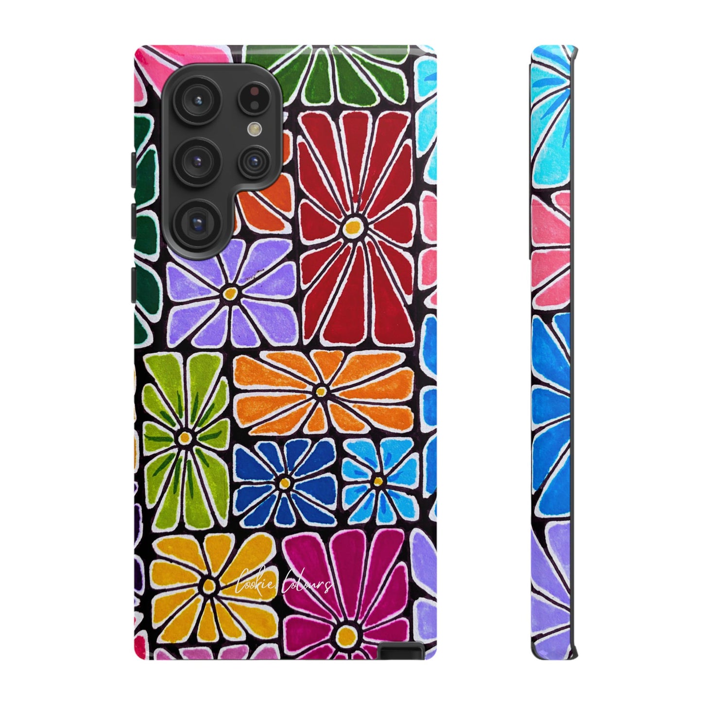 Boxed Bloom Burst | Premium Phone Case