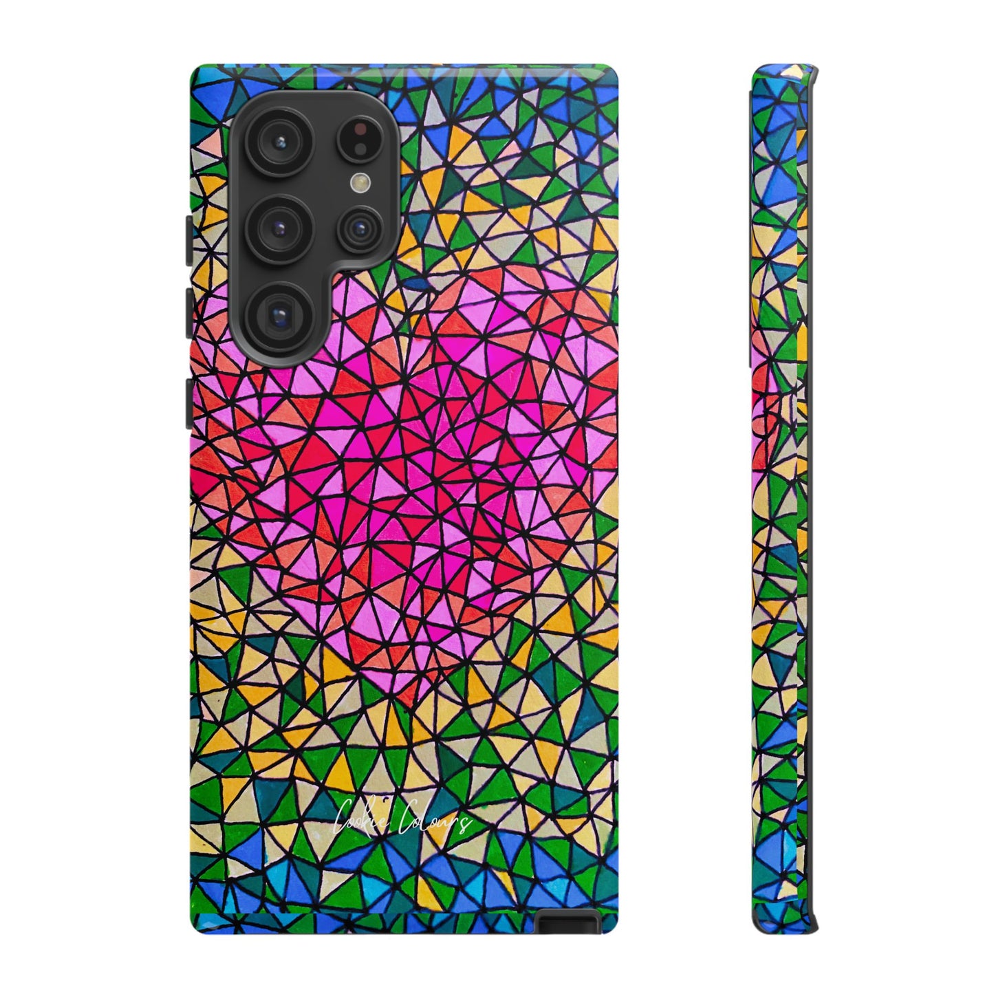 Heart On Fire | Premium Phone Case