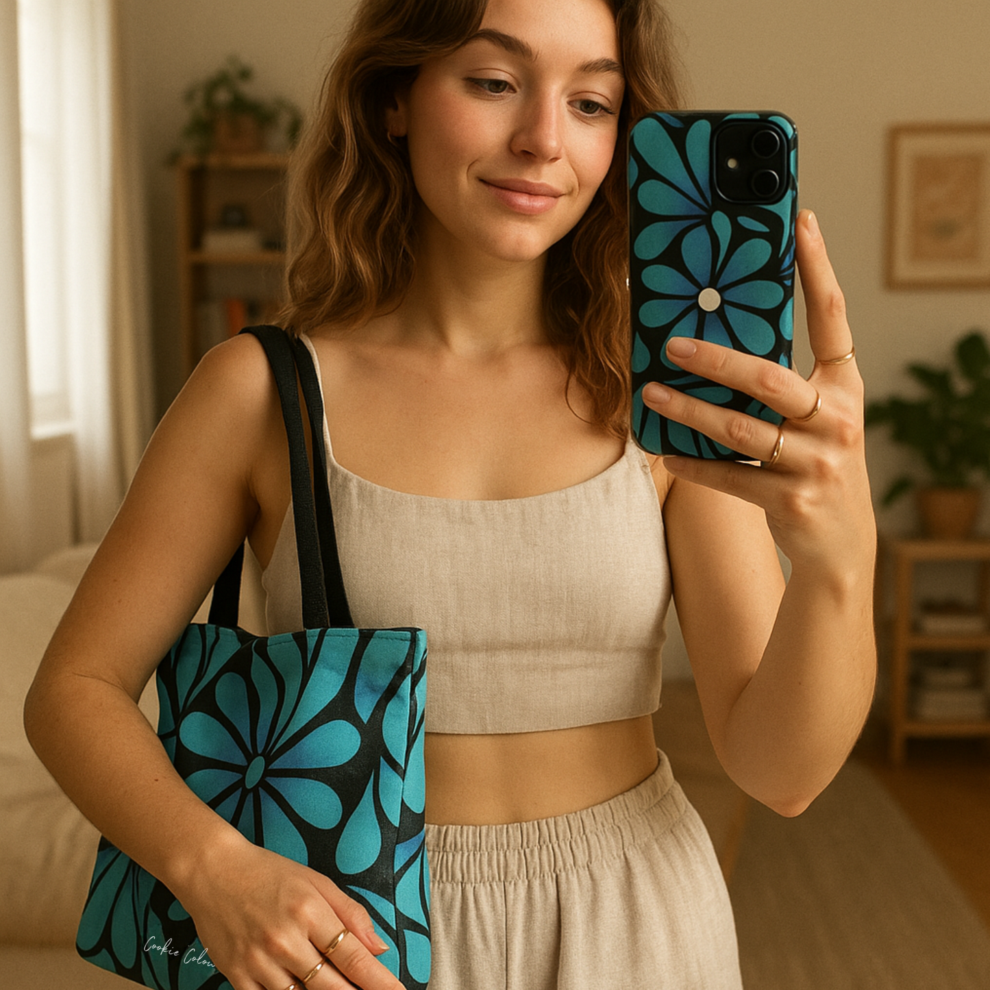 Funky Floral | Tote Bag