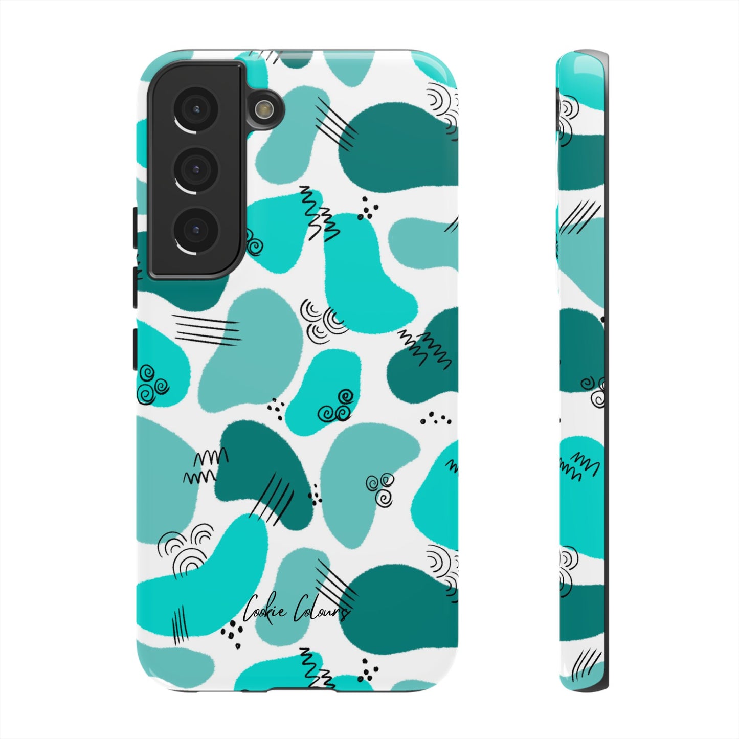 Blobby Blue | Premium Phone Case