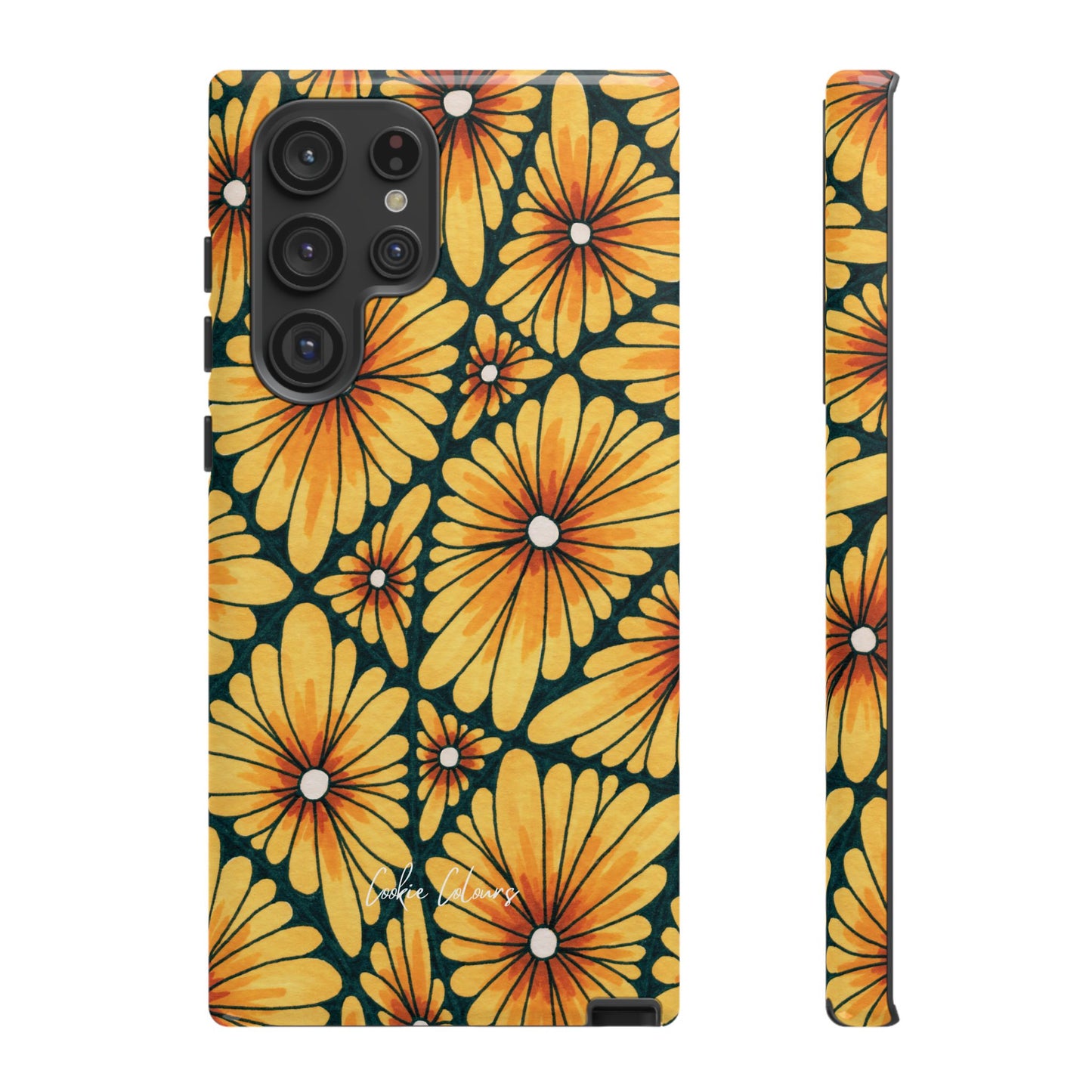Golden Sunflowers | Premium Phone Case