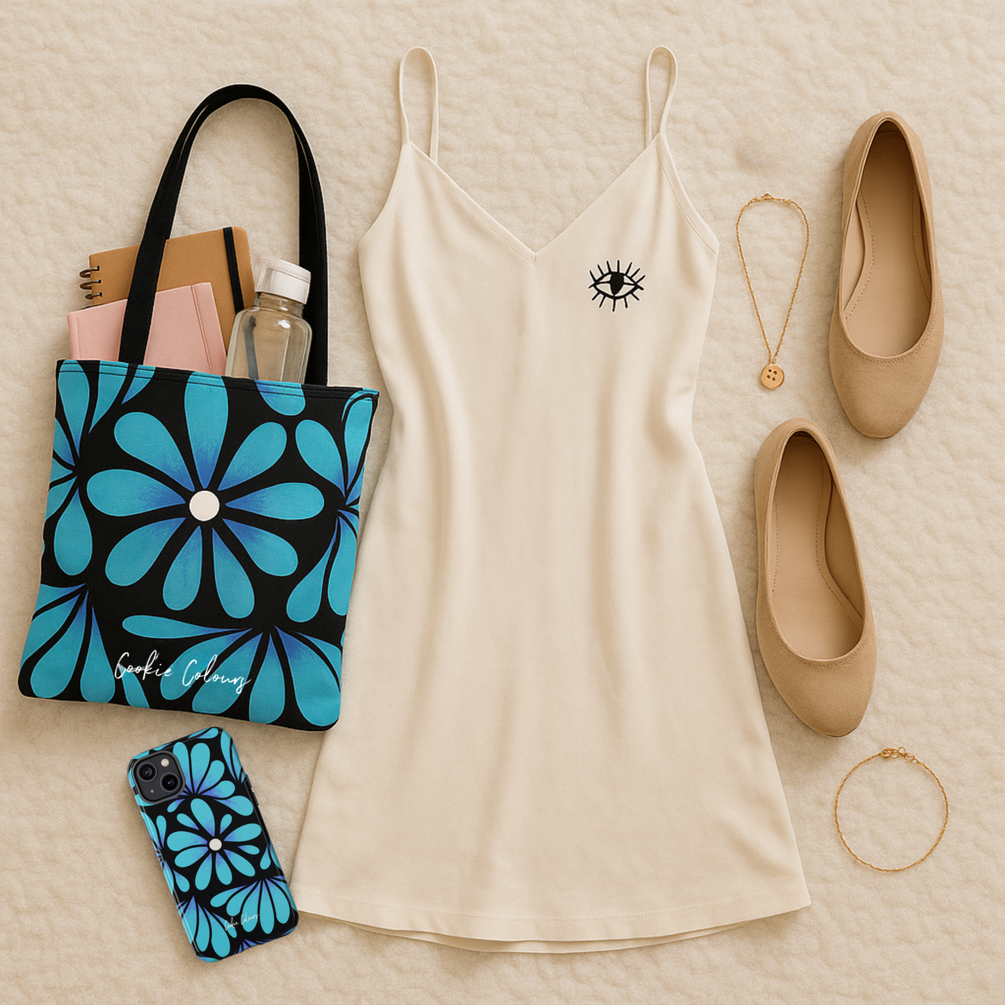 Funky Floral | Tote Bag