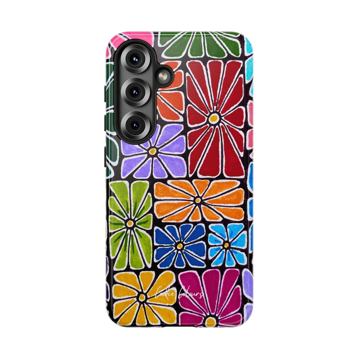 Boxed Bloom Burst | Premium Phone Case