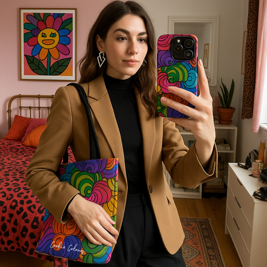 Spirals of Bloom | Tote Bag