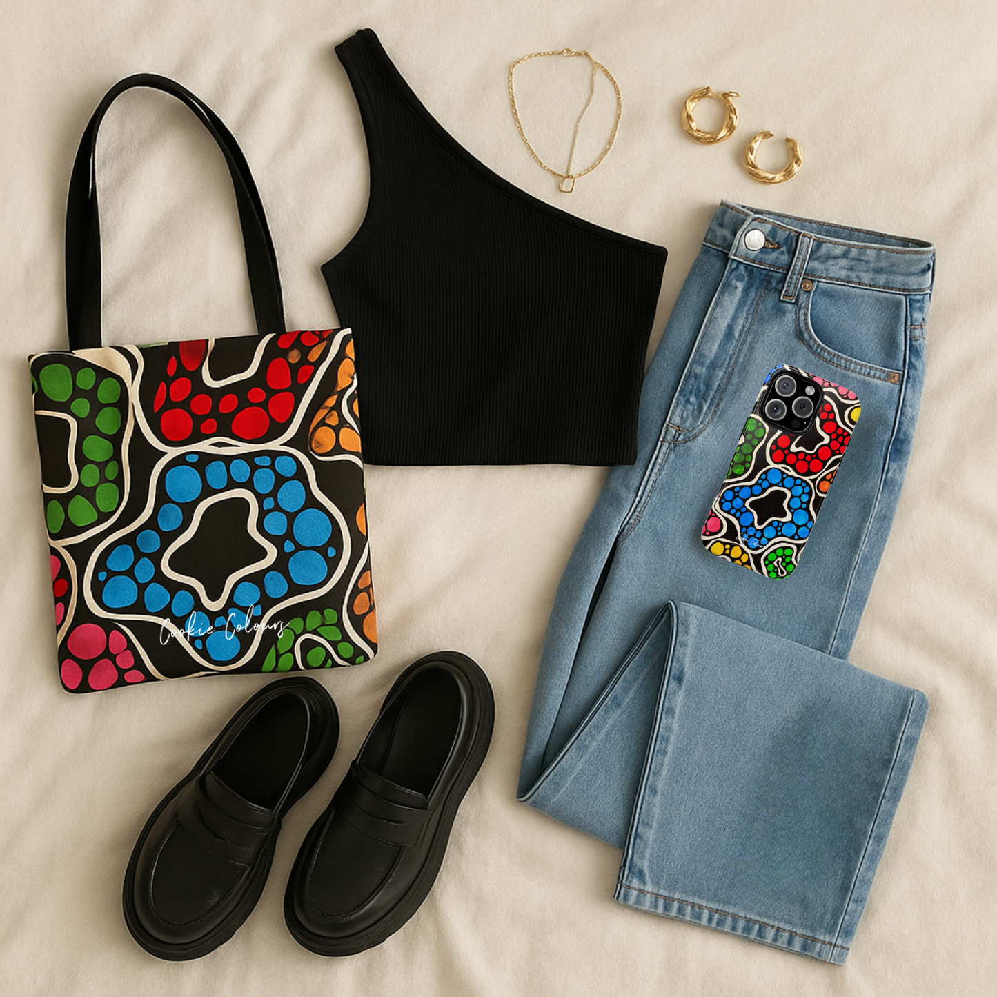 Orb Scatter | Tote Bag