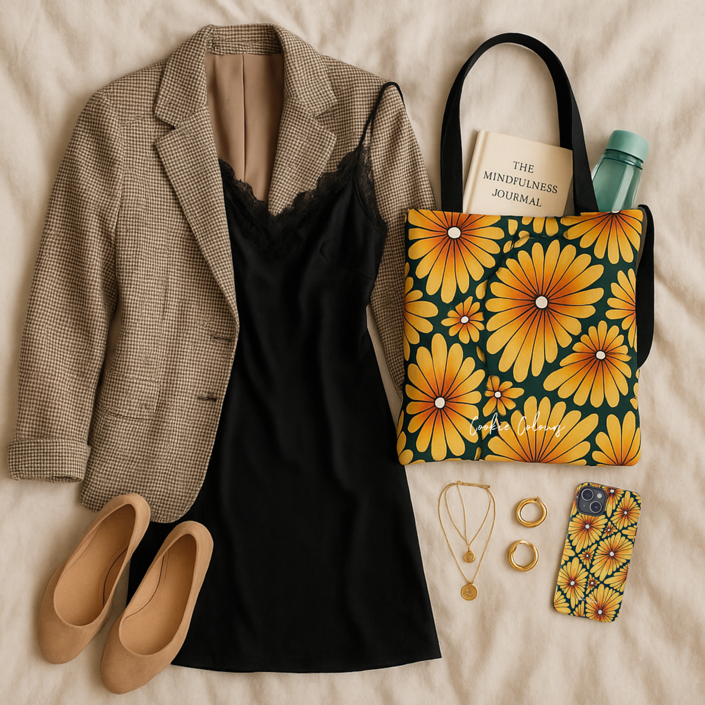 Golden Sunflowers | Premium Phone Case