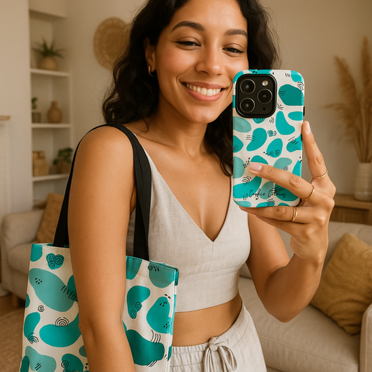 Blobby Blue | Tote Bag