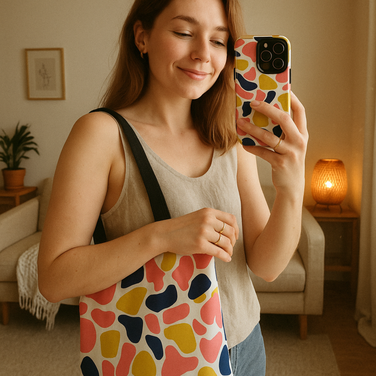 Abstract Joy | Premium Phone Case