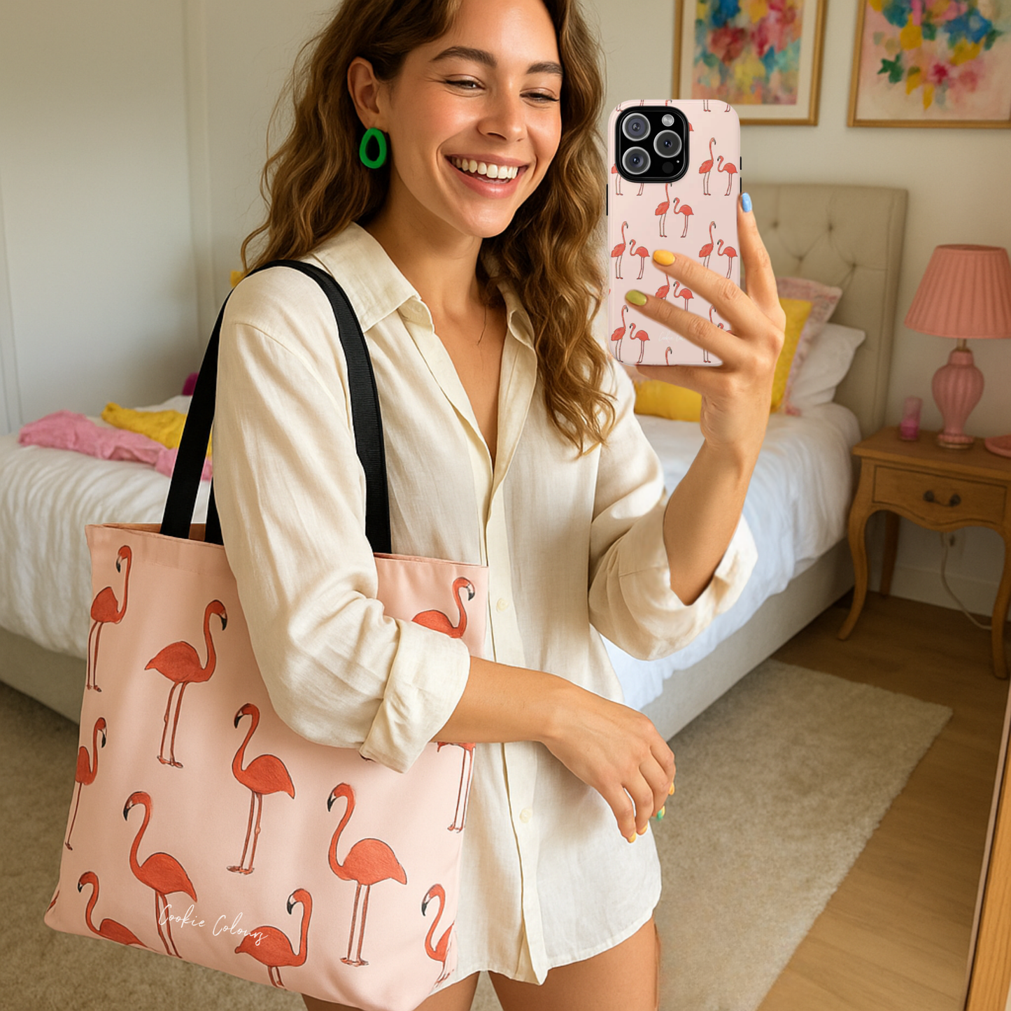 Flamingos | Premium Phone Case