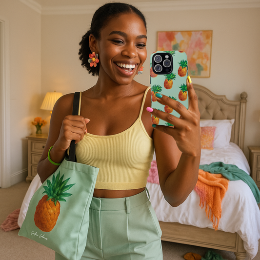 Pineapple Ocean | Tote Bag