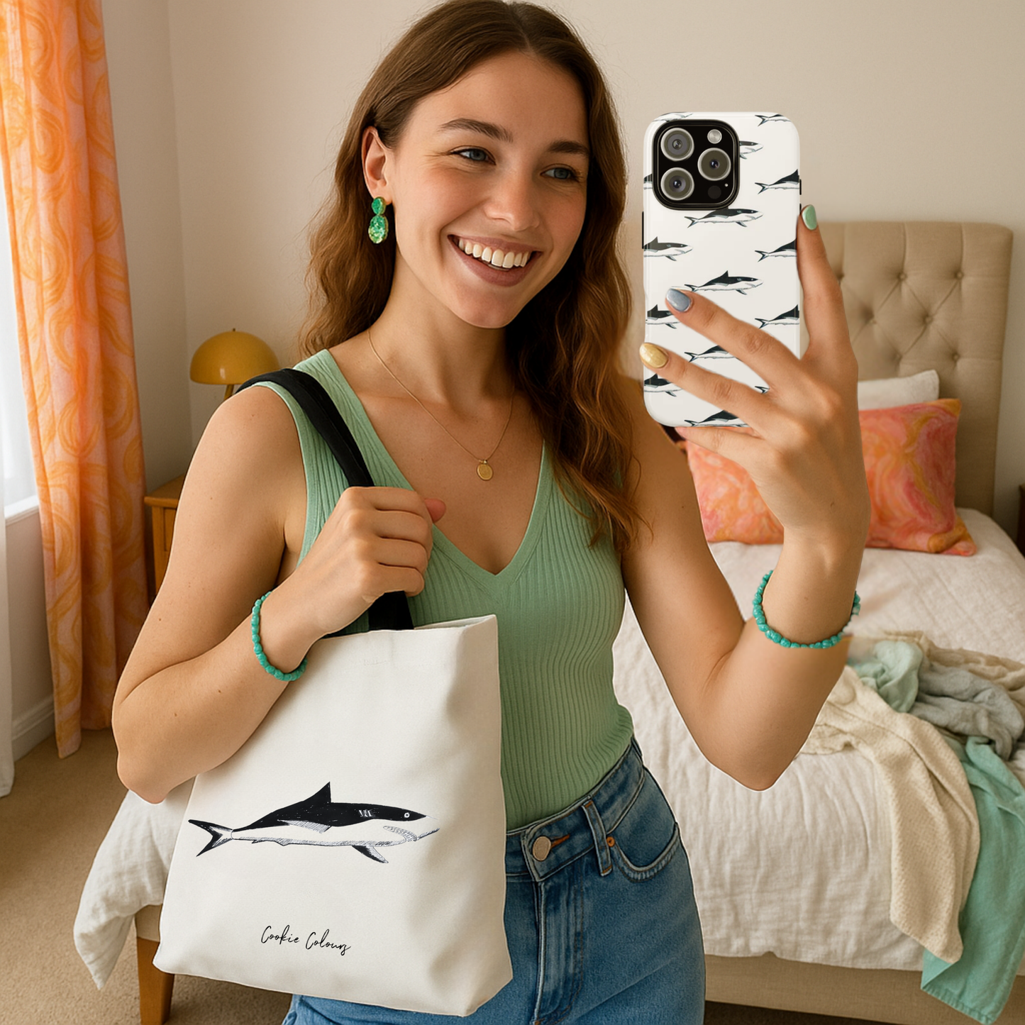 White Shark | Premium Phone Case