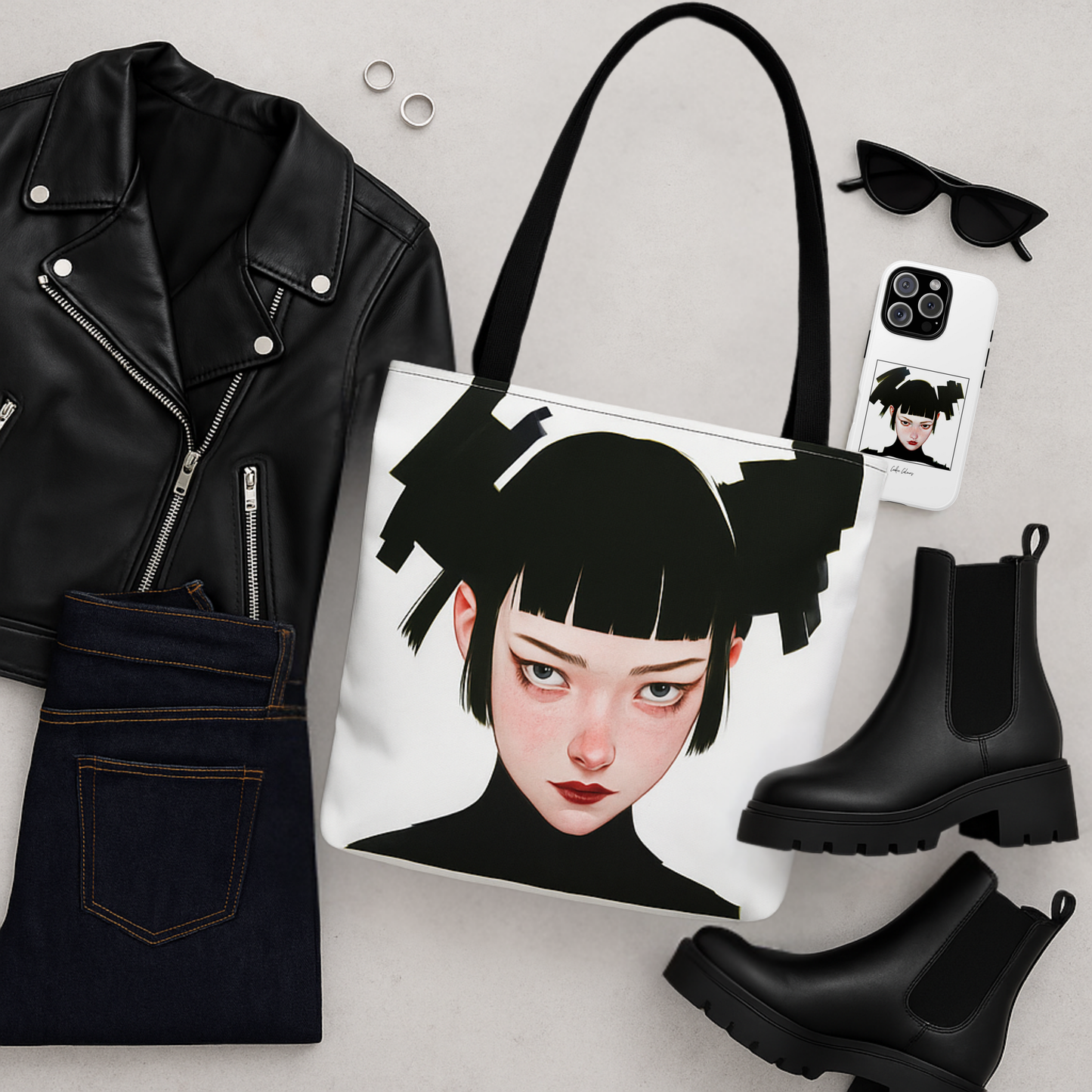 Sharp Gaze | Tote Bag
